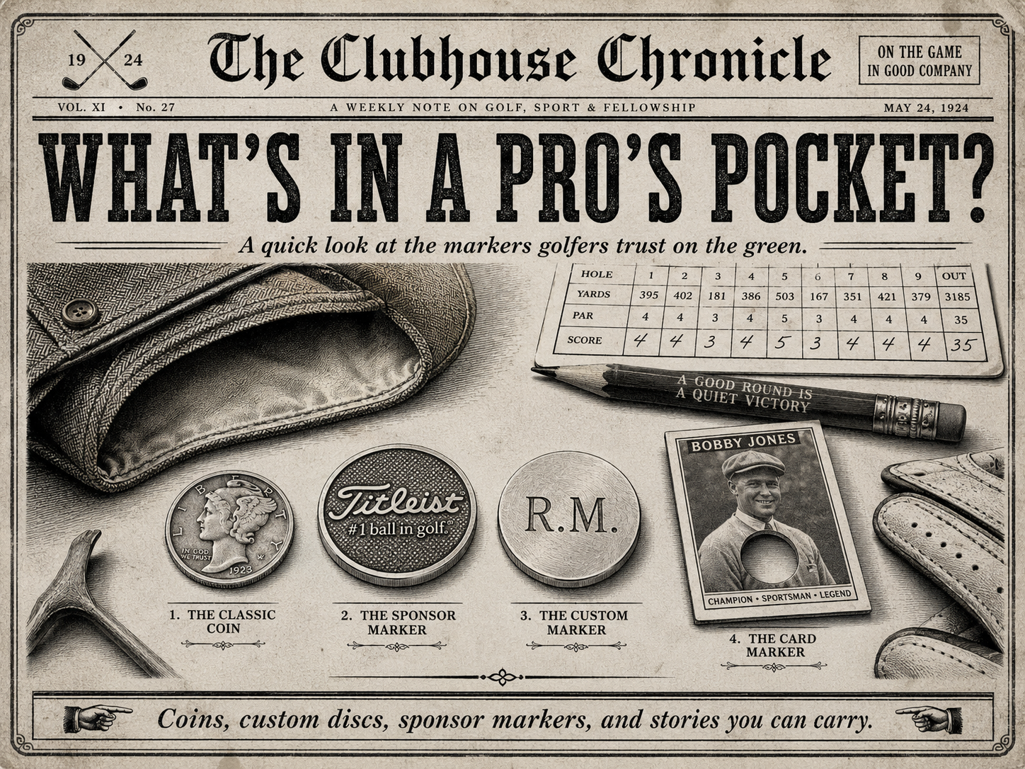 What Ball Markers Do the Pros Use?