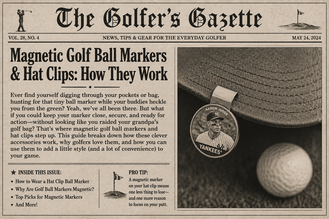Magnetic Golf Ball Markers & Hat Clips: How They Work