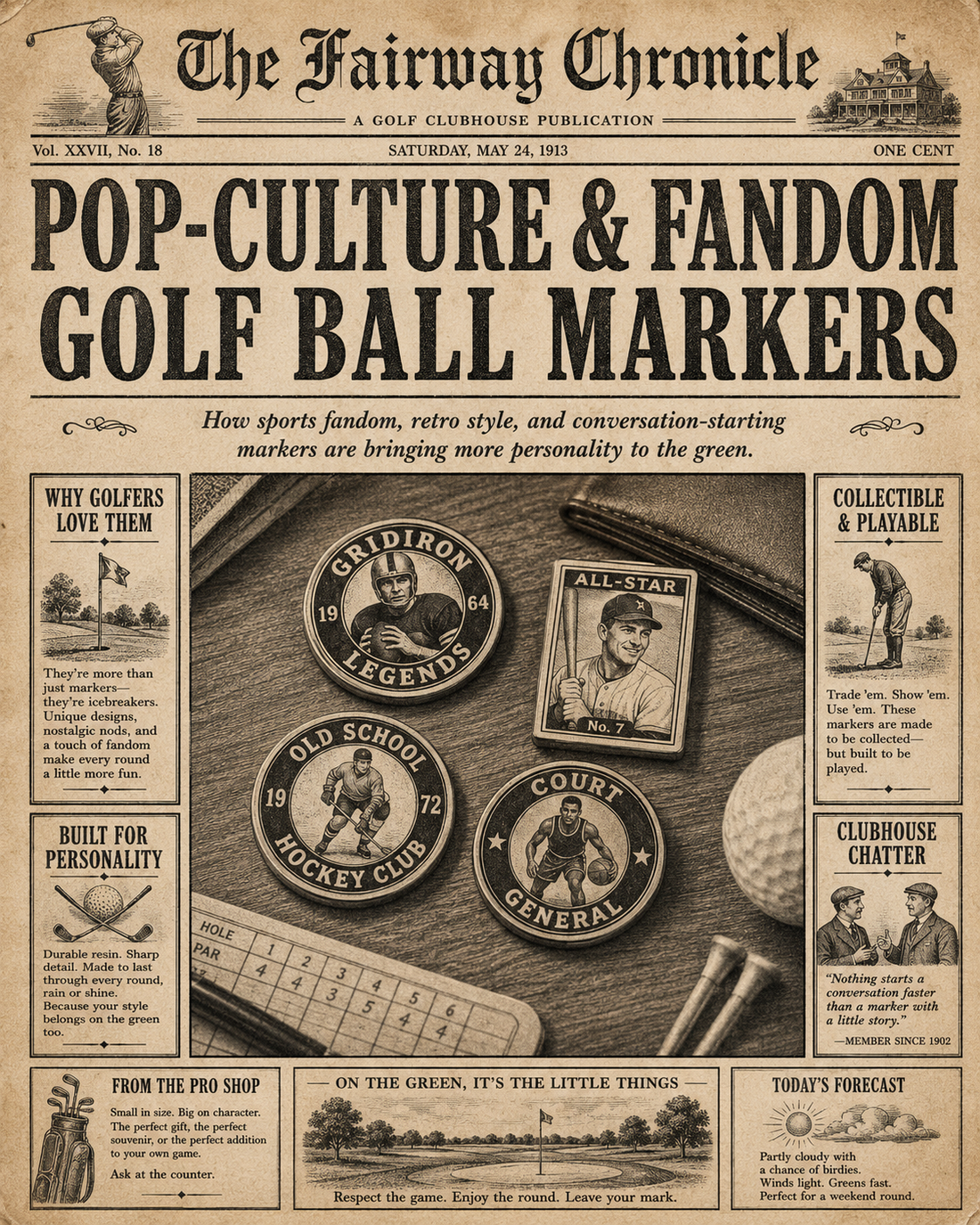 Pop-Culture & Fandom Golf Ball Markers