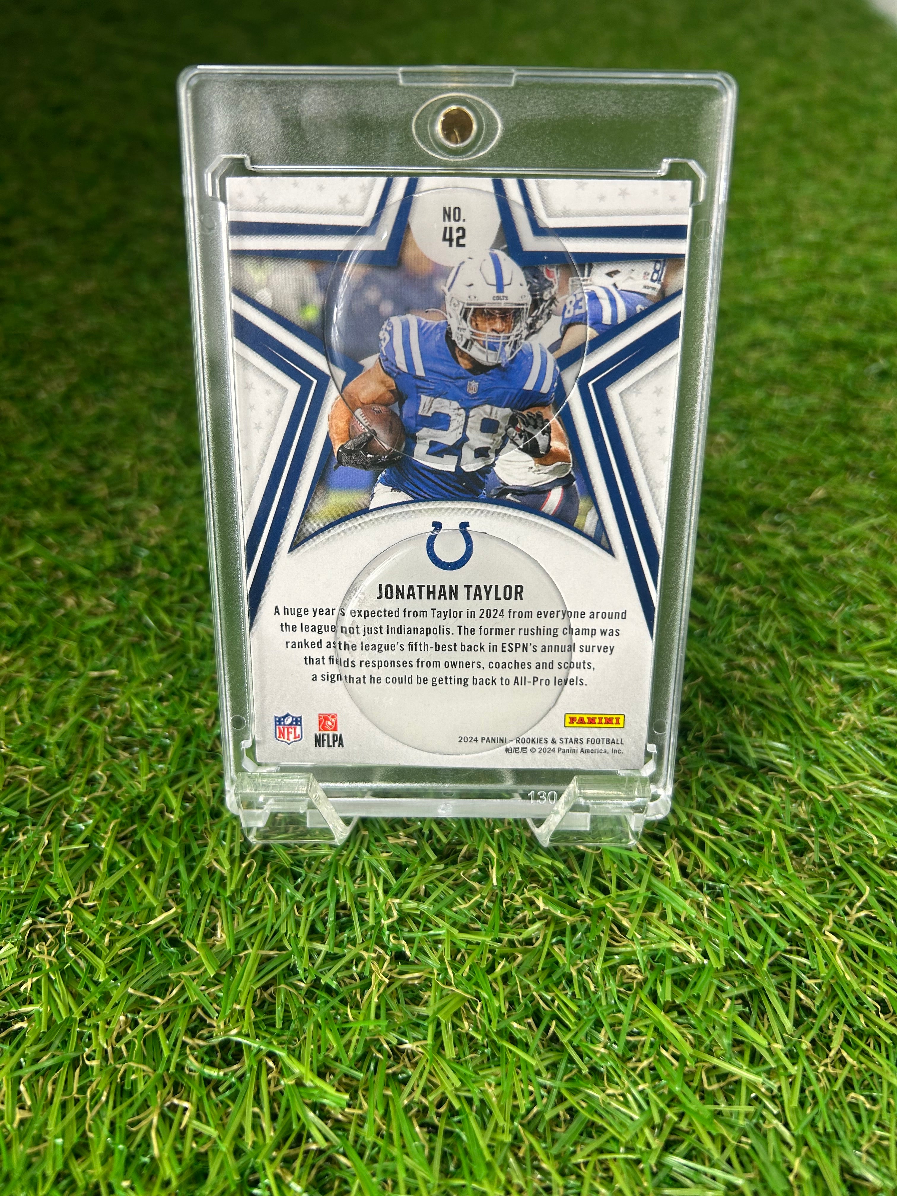 Jonathan Taylor 2024 Panini Rookies and Stars