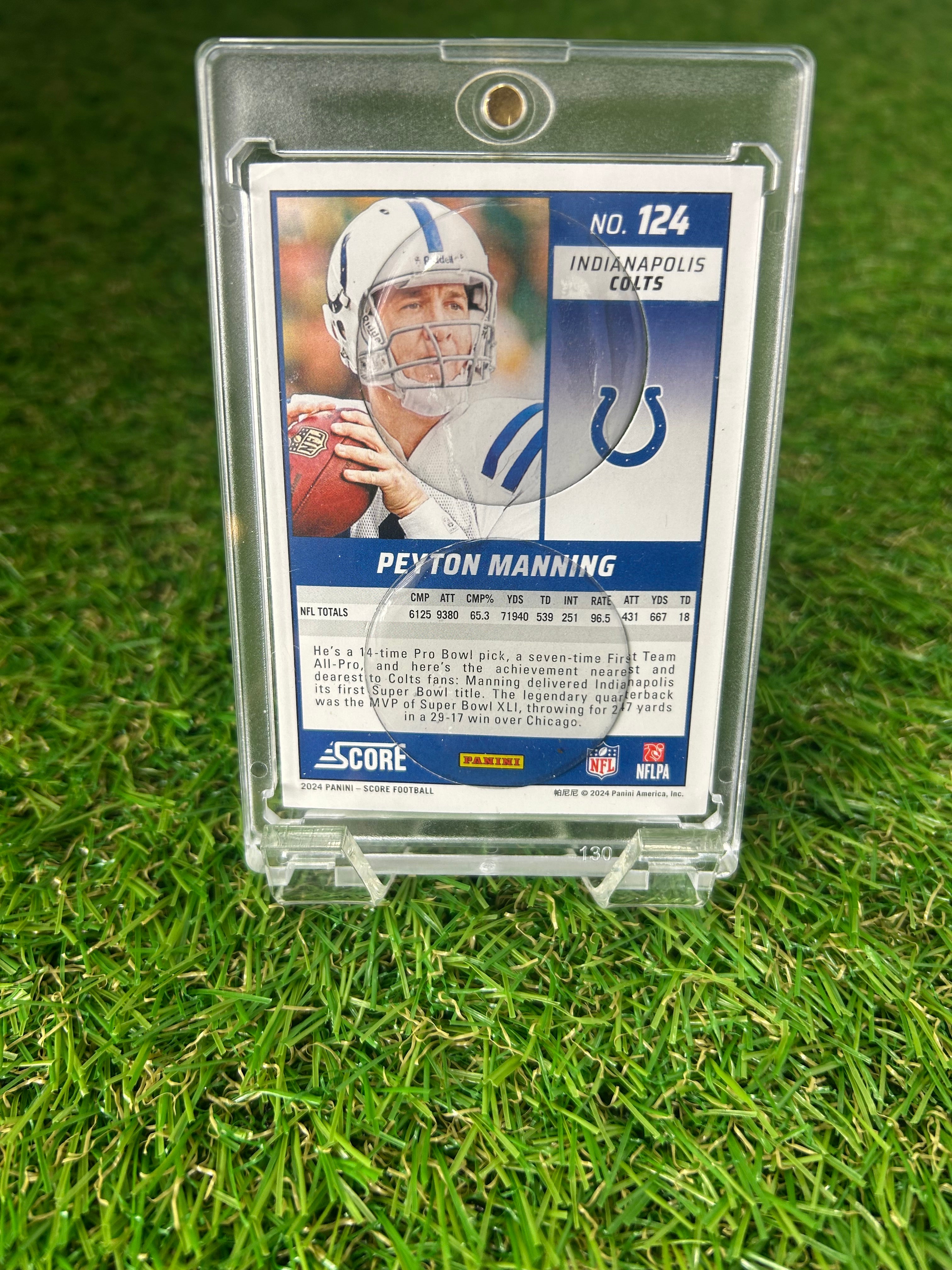 Peyton Manning 2024 Panini Score