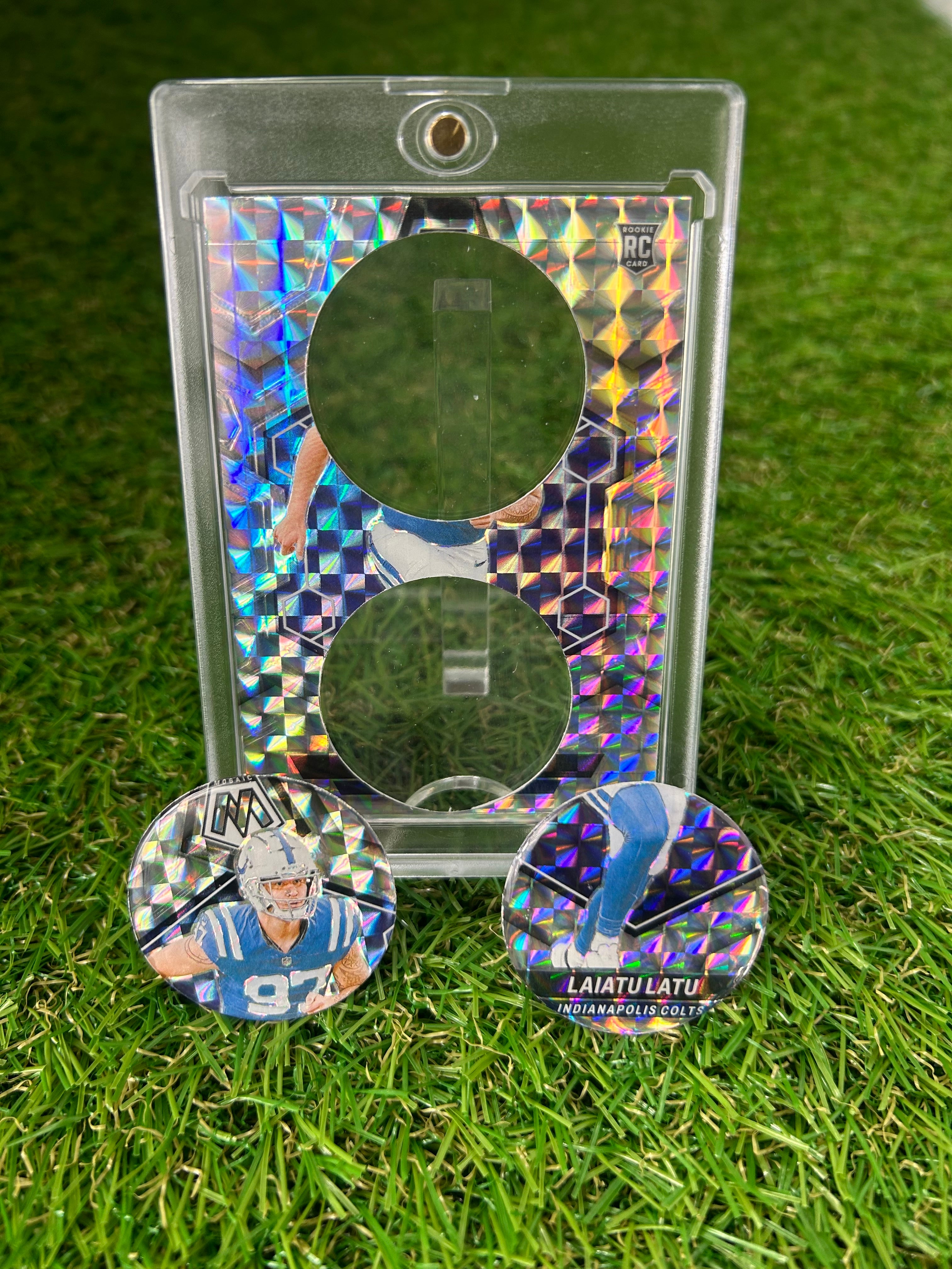 Laiatu Latu 2024 Panini Mosiac Prizm Rookie