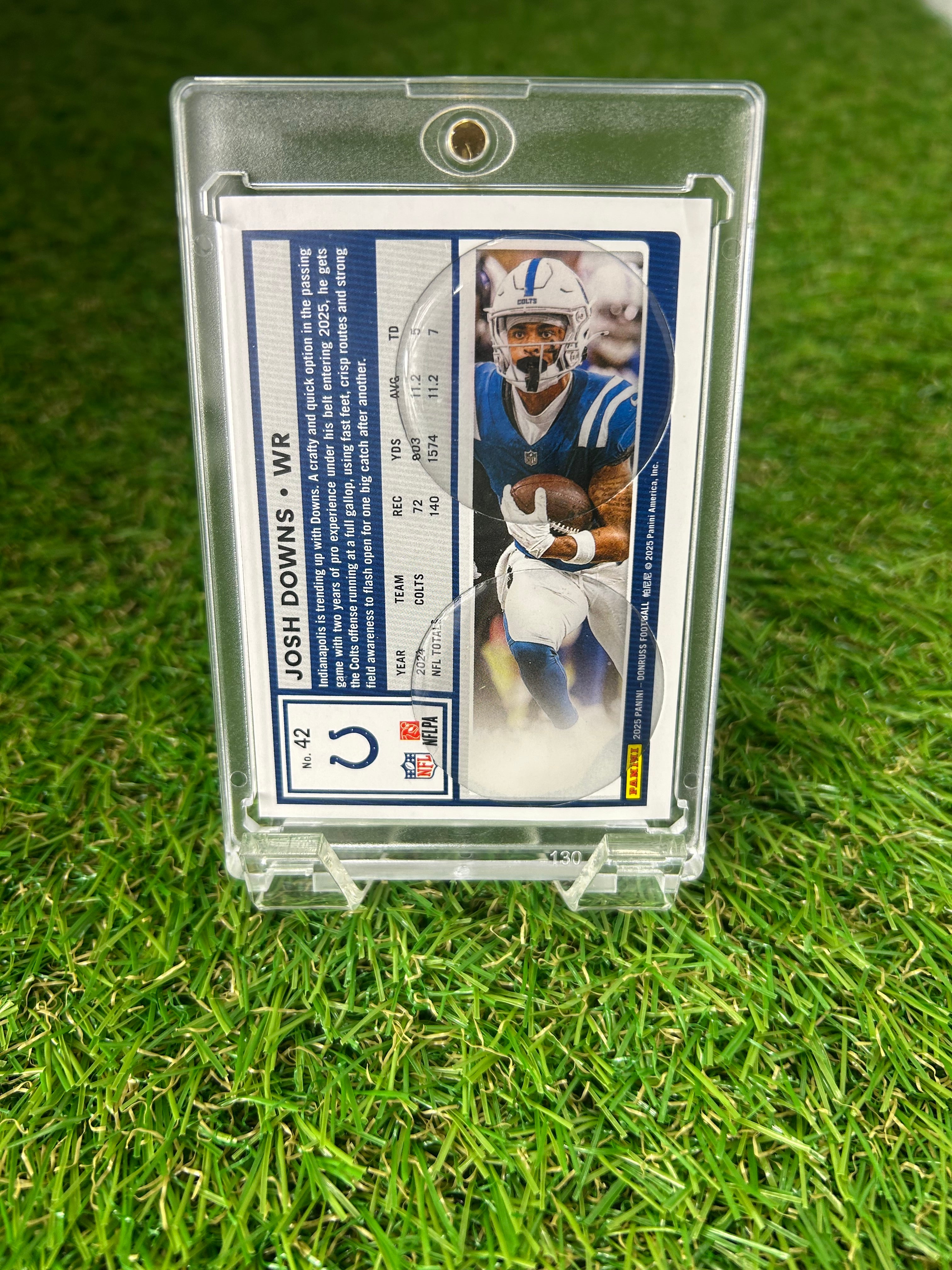 Josh Downs 2025 Panini Donruss