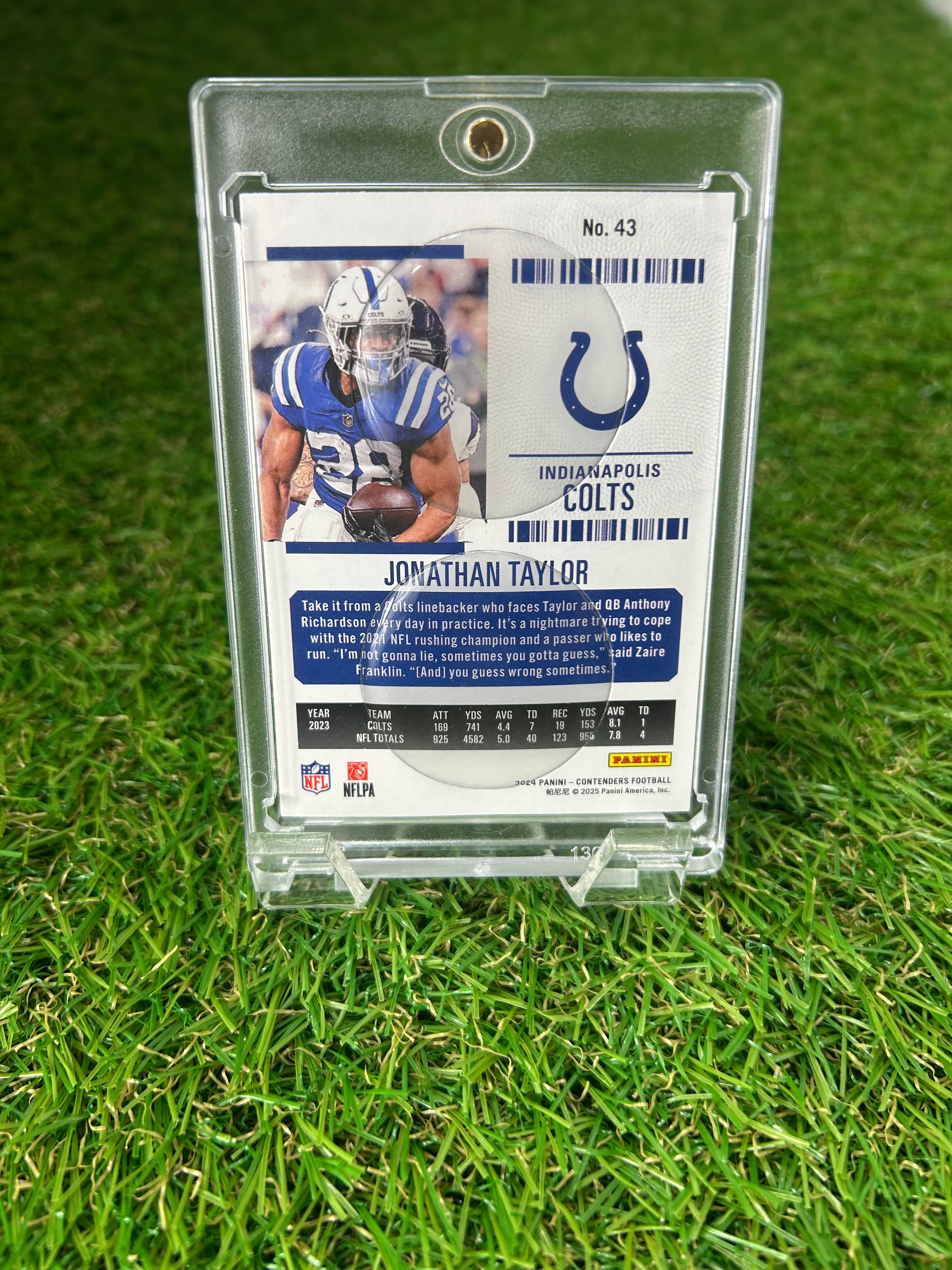 Jonathan Taylor 2024 Panini Contenders