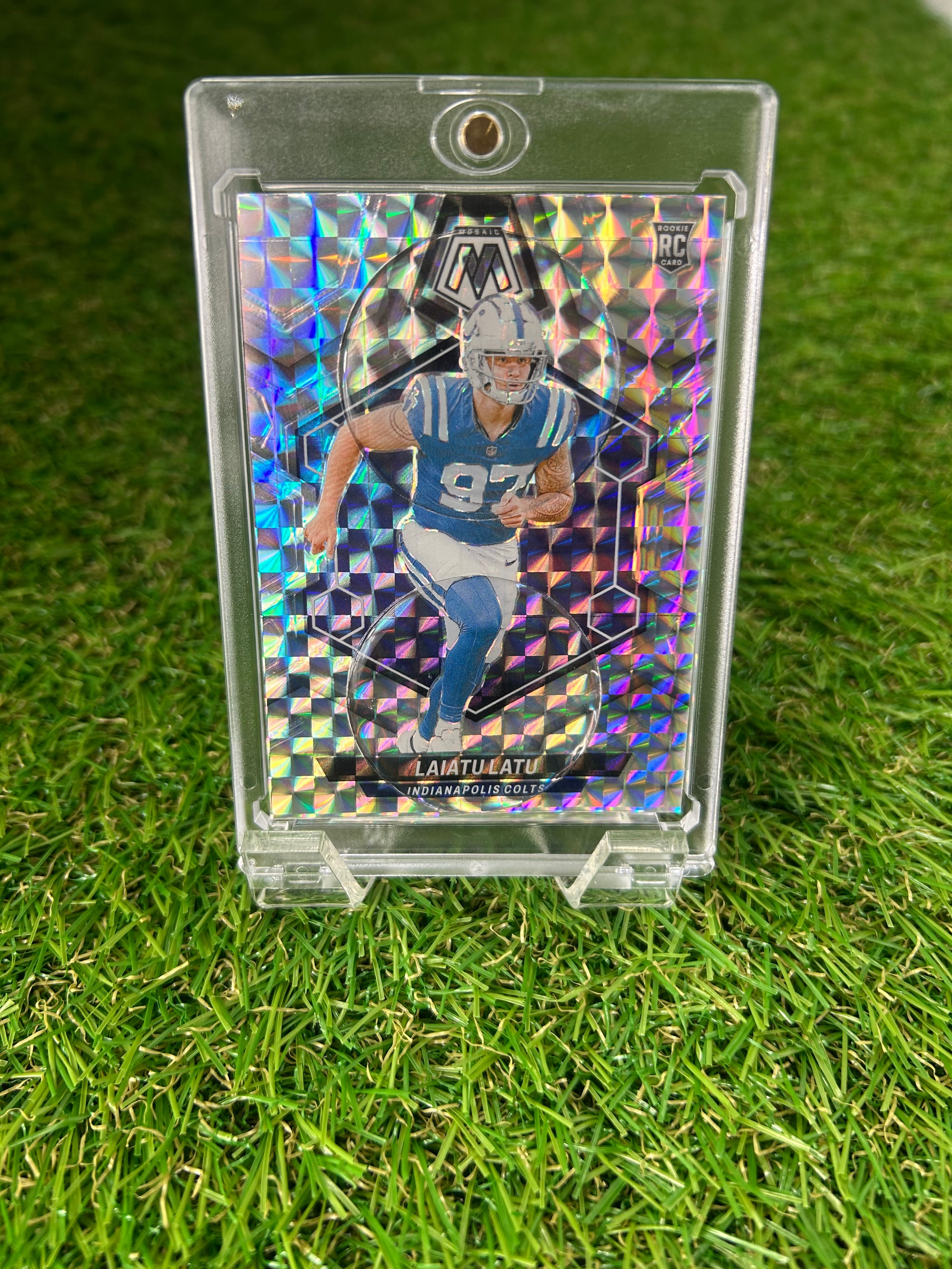 Laiatu Latu 2024 Panini Mosiac Prizm Rookie