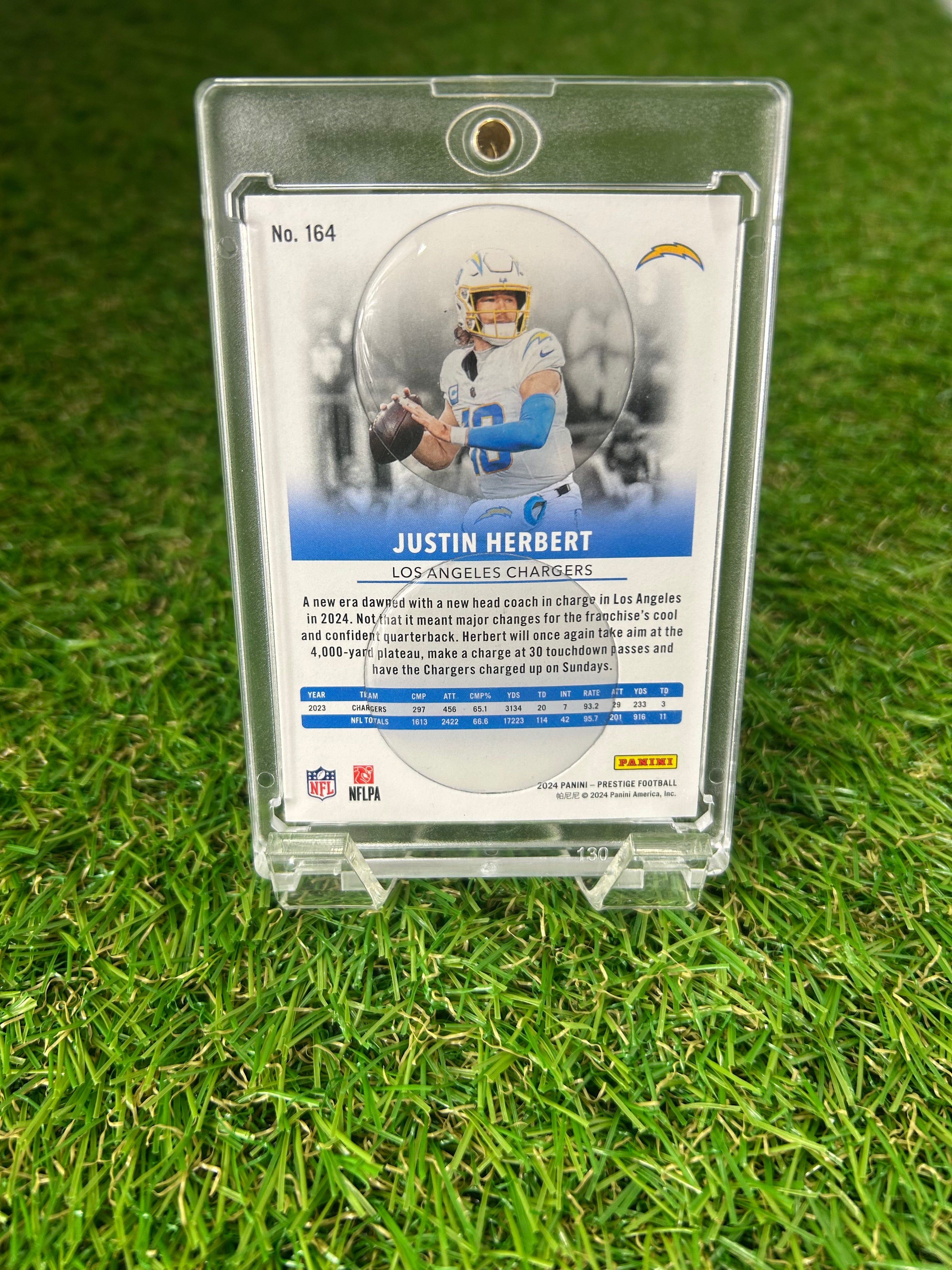 Justin Herbert 2024 Panini Prestige
