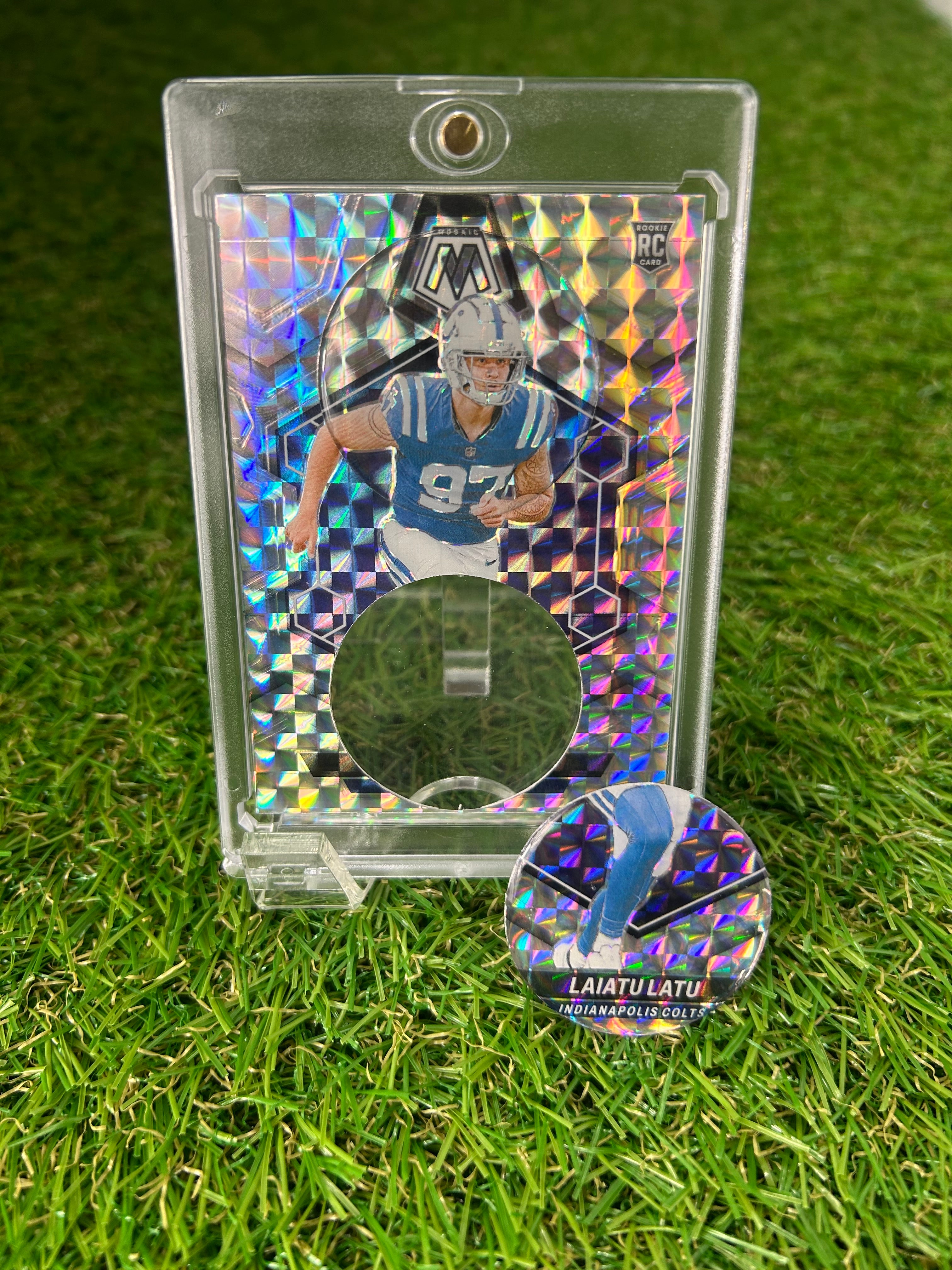 Laiatu Latu 2024 Panini Mosiac Prizm Rookie