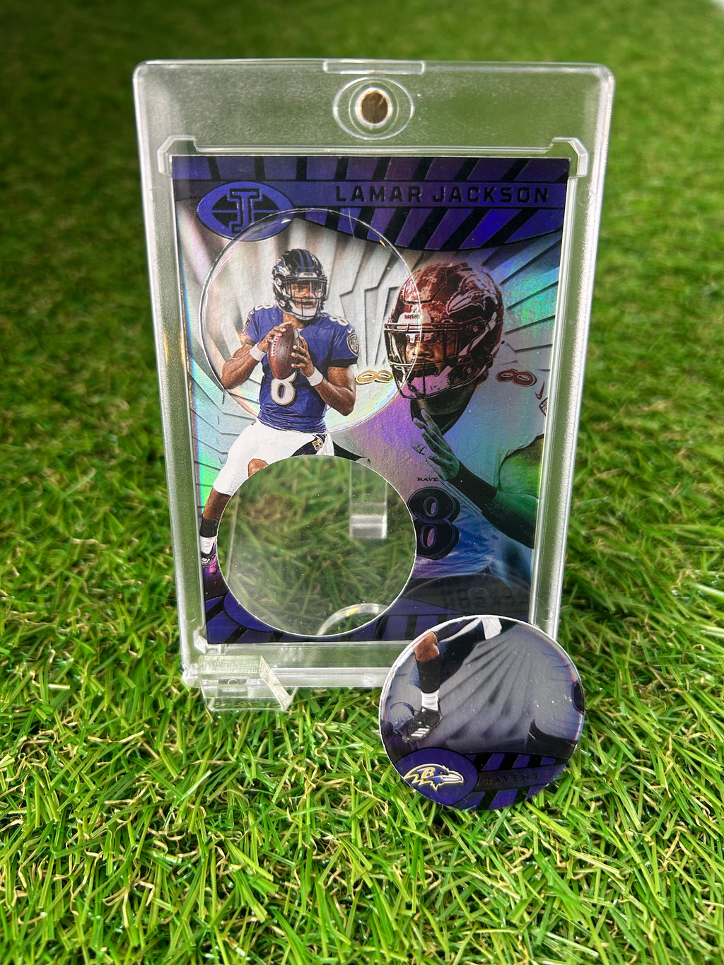 Lamar Jackson 2024 Panini Illusions