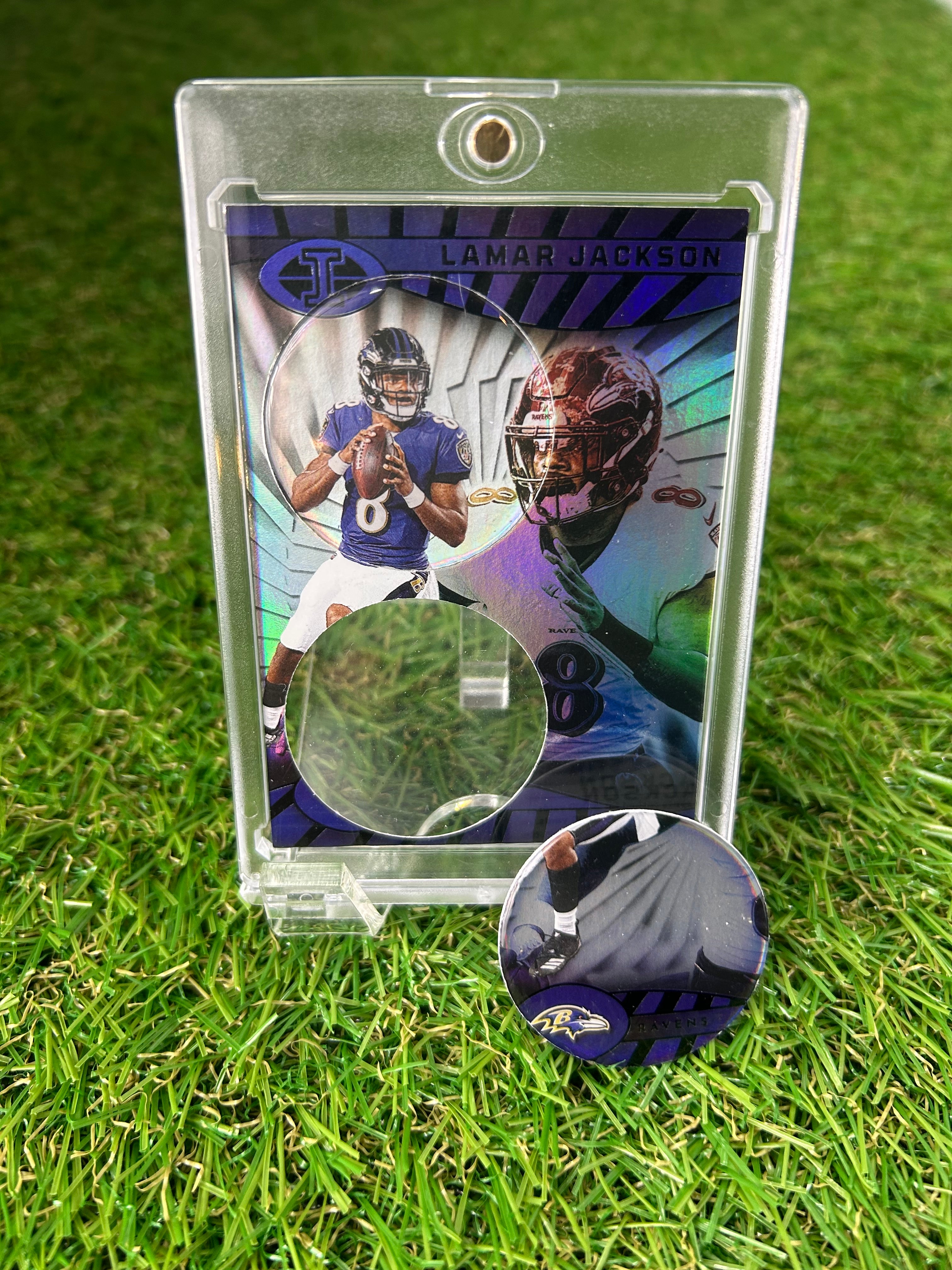 Lamar Jackson 2024 Panini Illusions