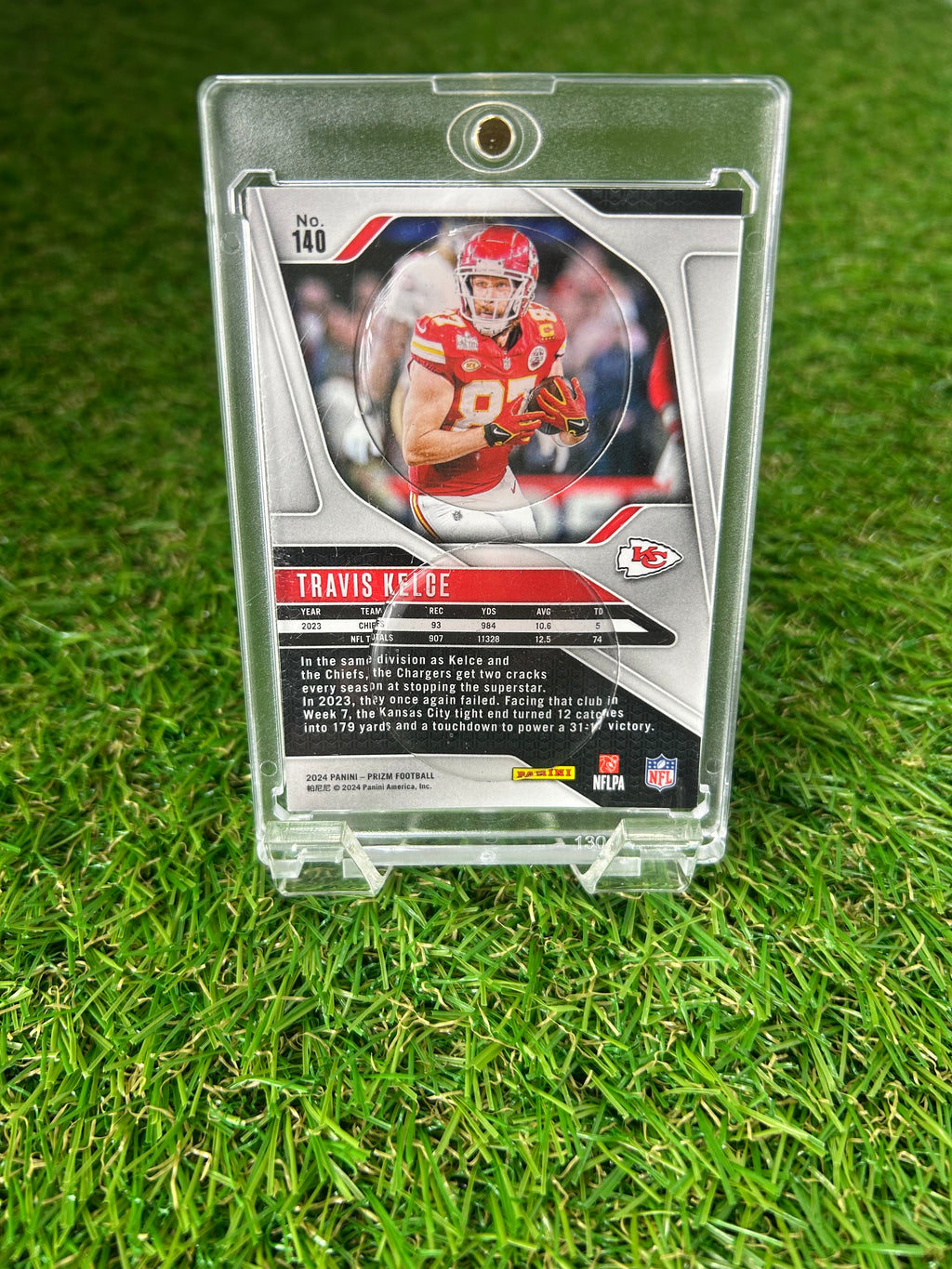 Travis Kelce 2024 Panini Prizm