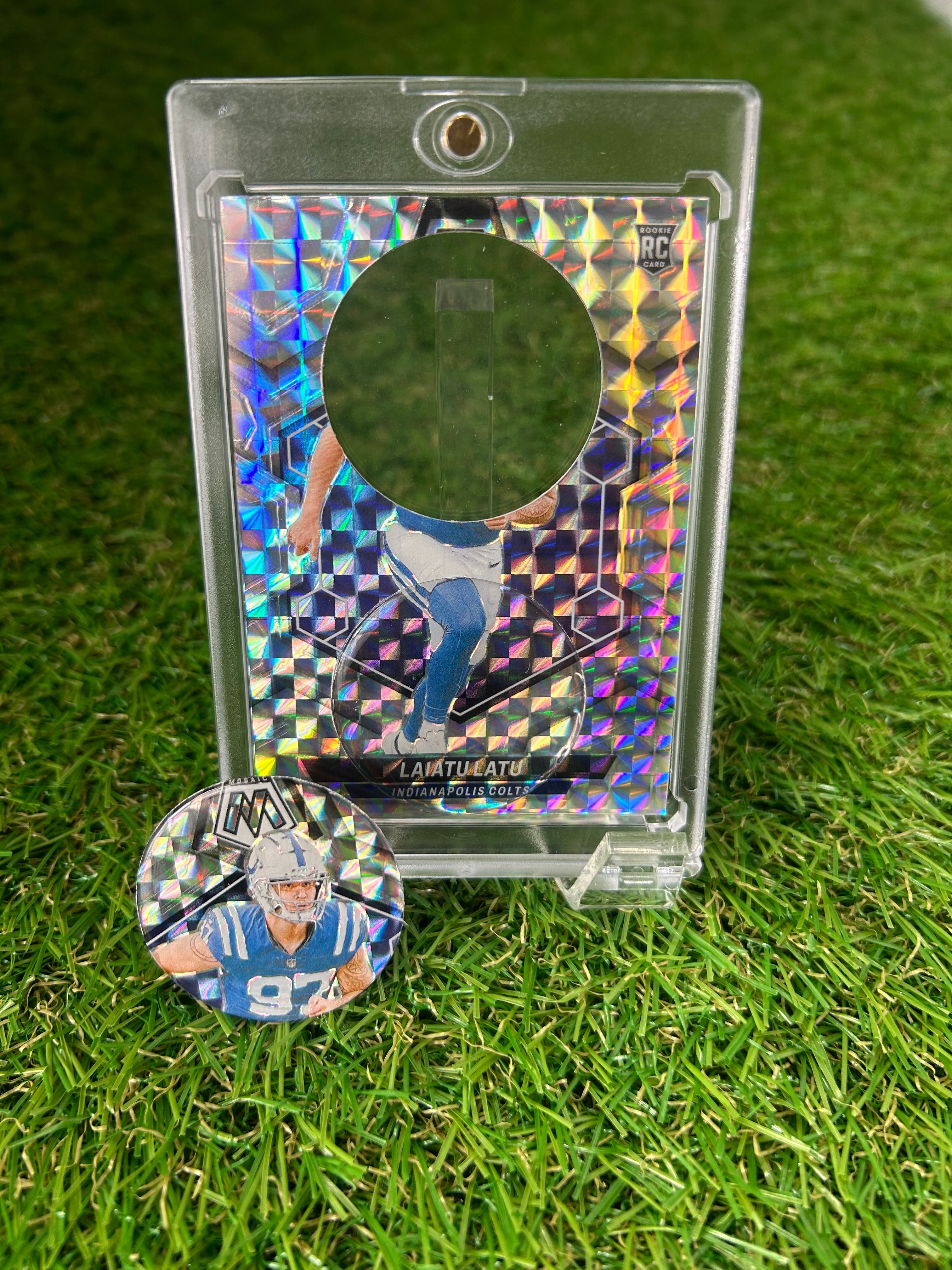 Laiatu Latu 2024 Panini Mosiac Prizm Rookie