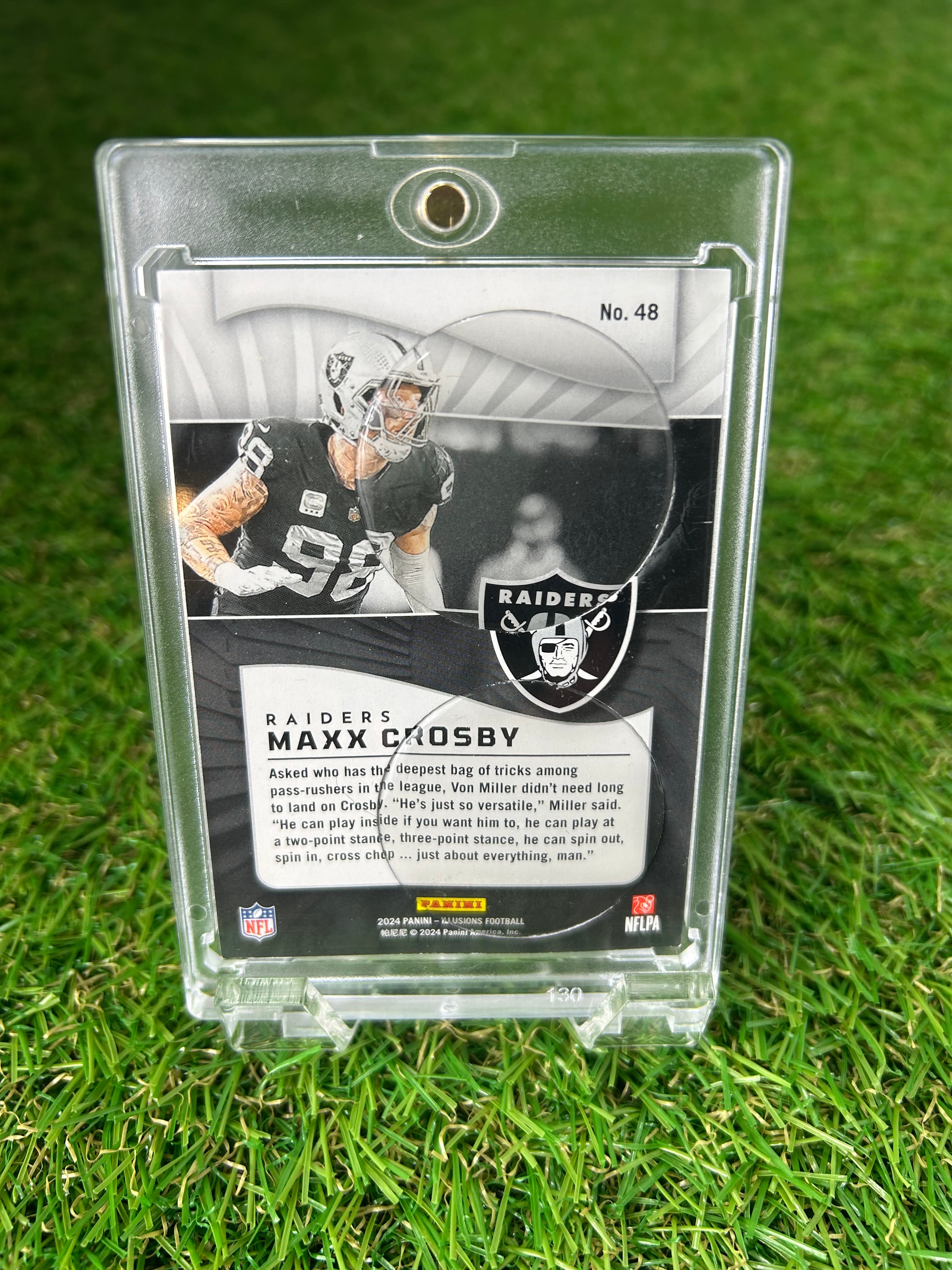 Maxx Crosby 2024 Panini Illusions