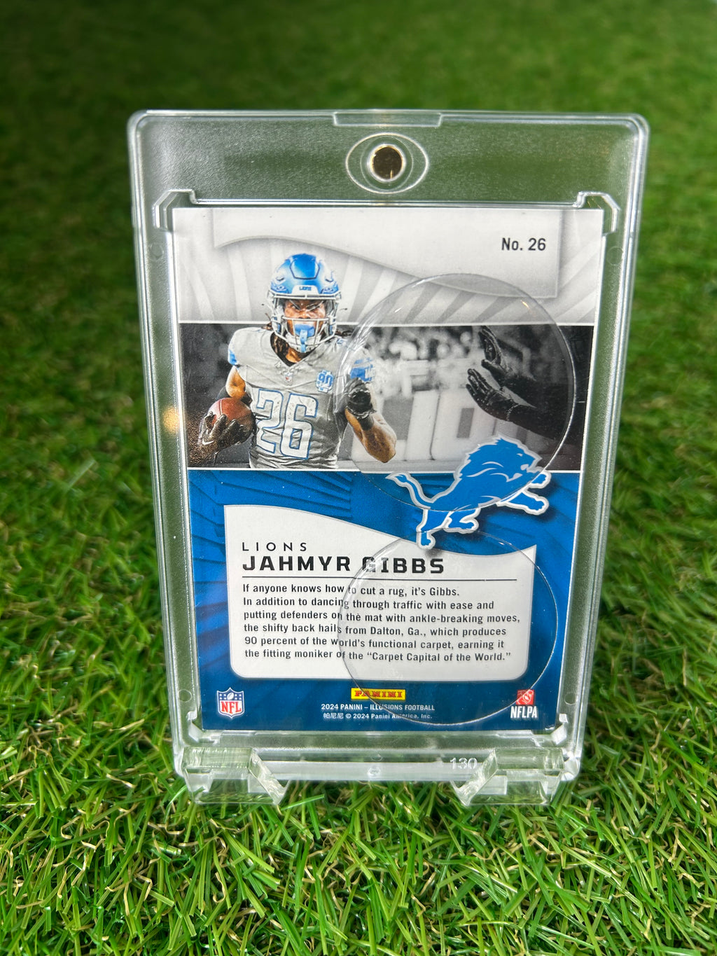 Jahmyr Gibbs 2024 Panini Illusions