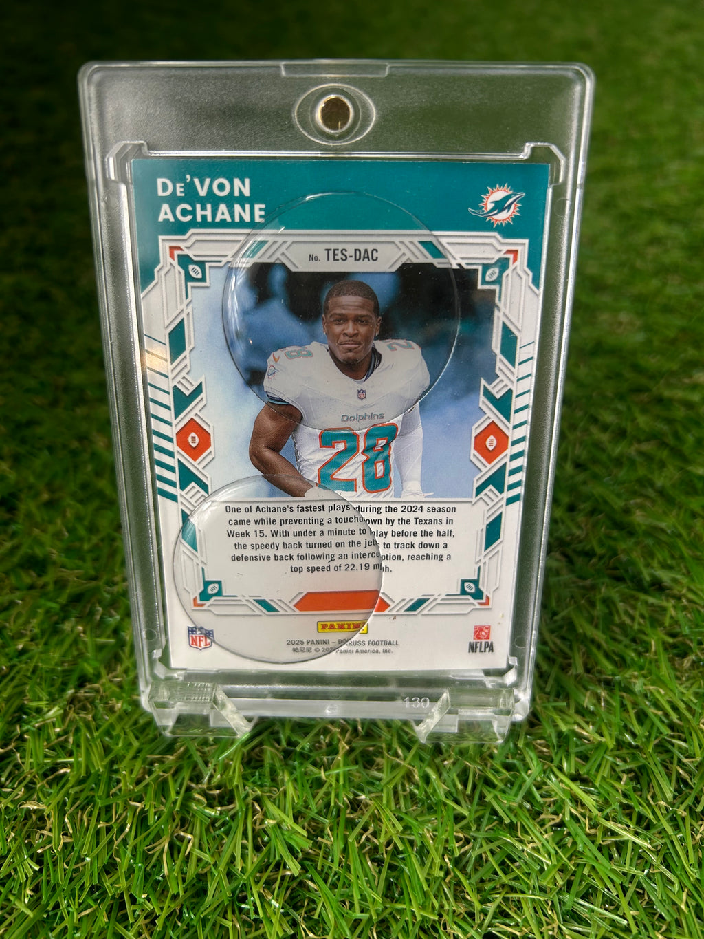 De'Von Achane 2024 Panini Donruss