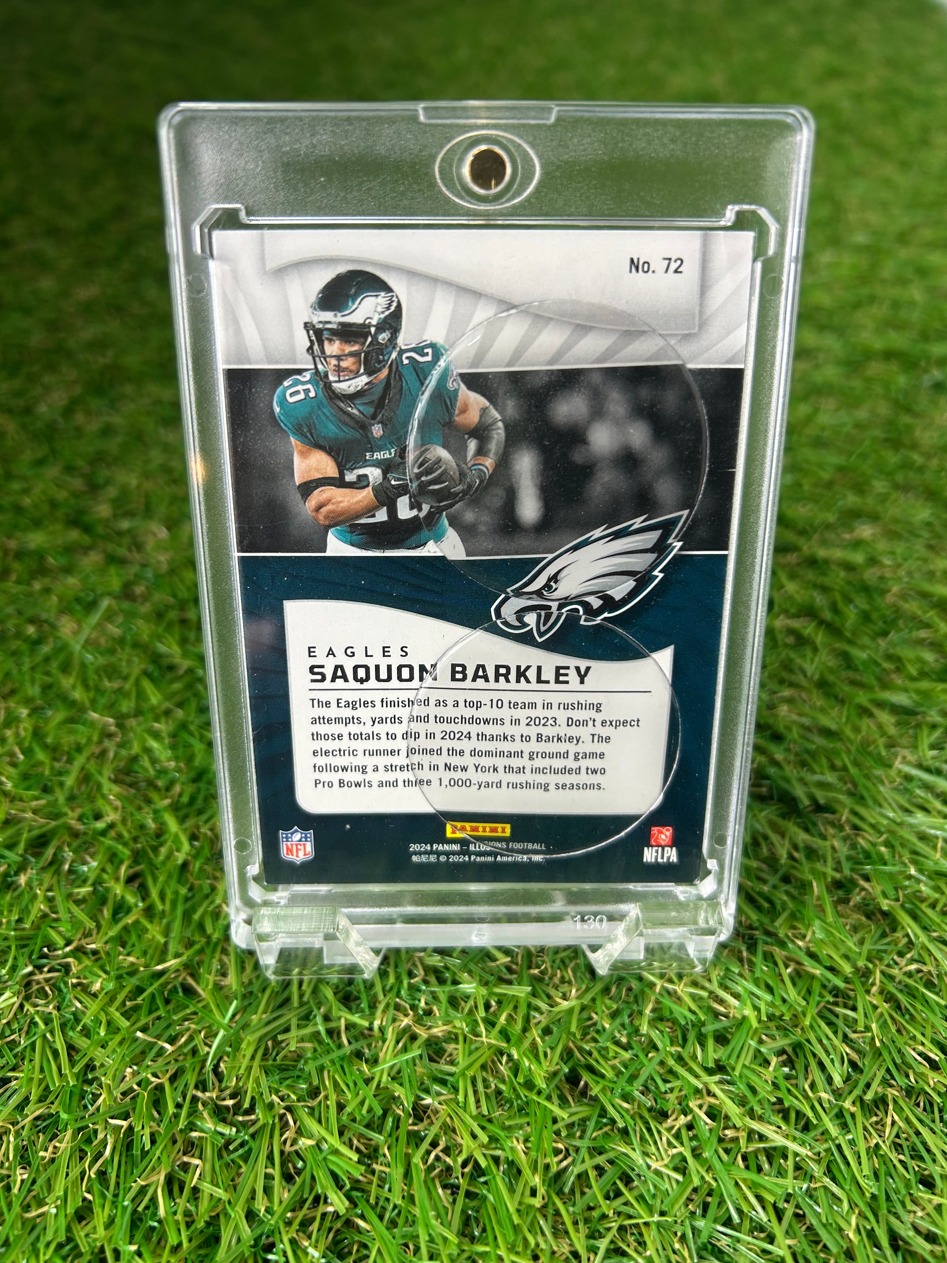 Saquan Barkley 2024 Panini Illusions