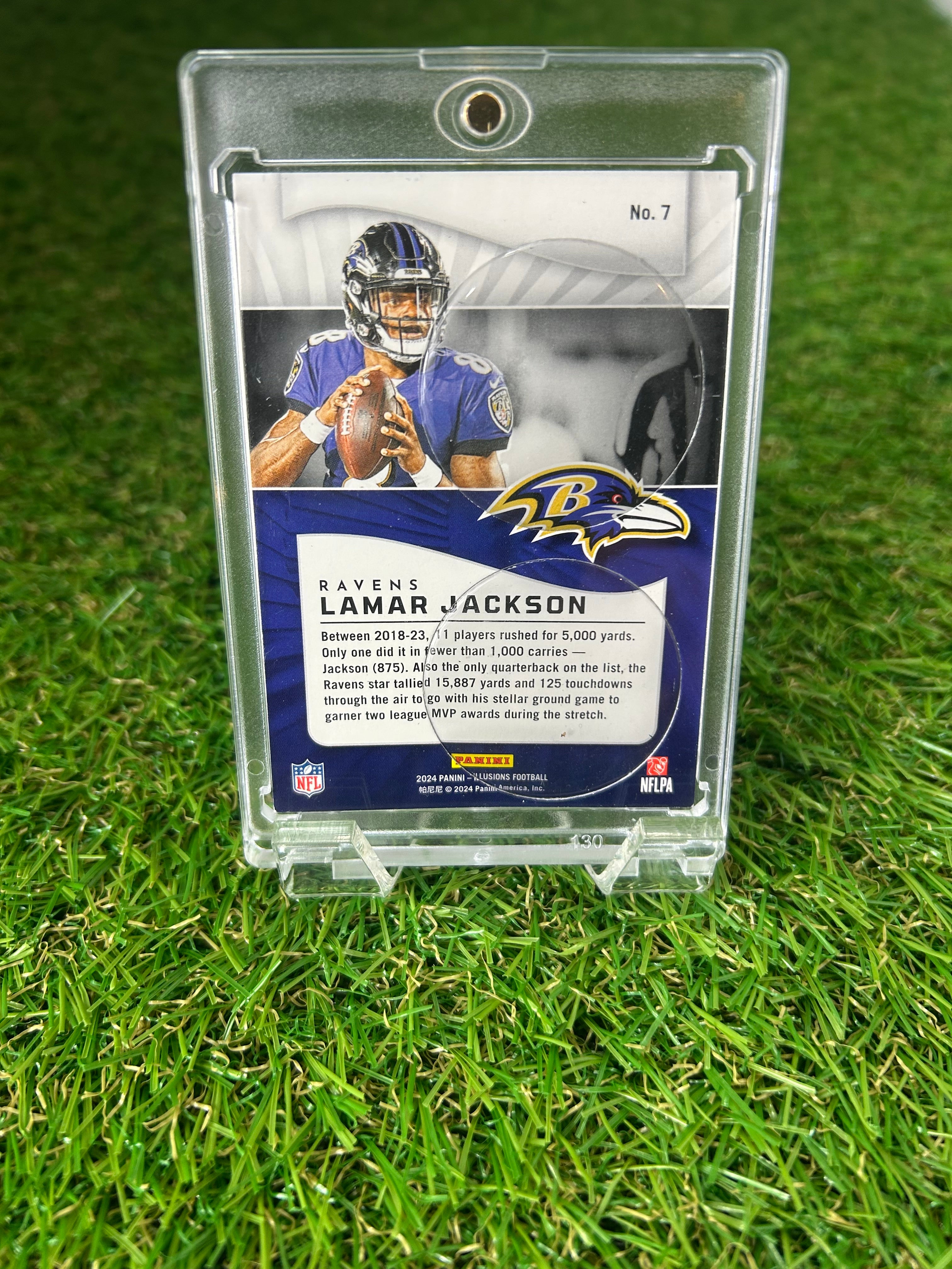Lamar Jackson 2024 Panini Illusions