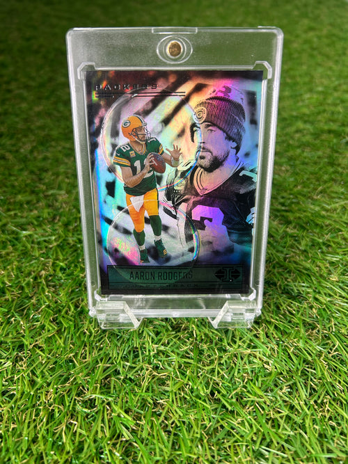 Aaron Rodgers 2021 Panini Illusions