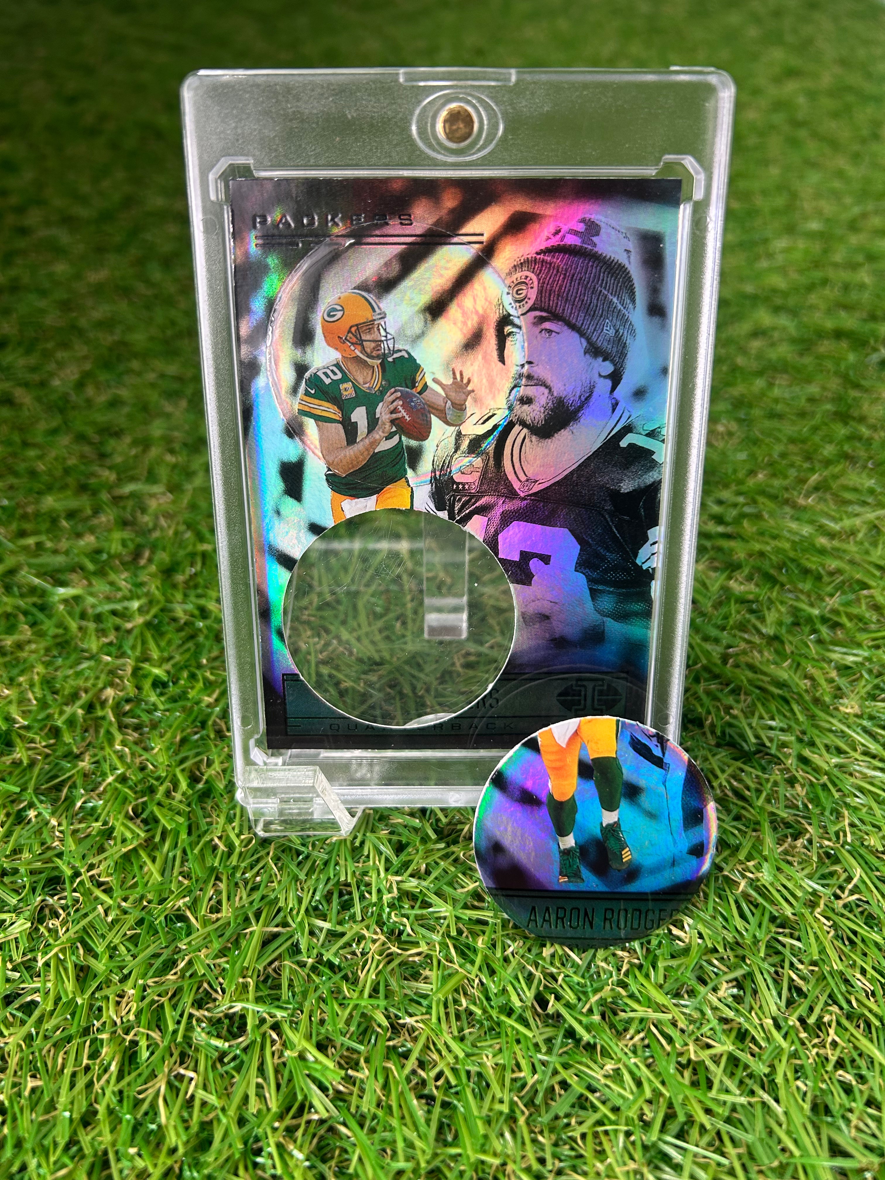 Aaron Rodgers 2021 Panini Illusions