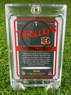 A.J. GREEN 2025 Panini Rookies & Stars Thrillers Prizm