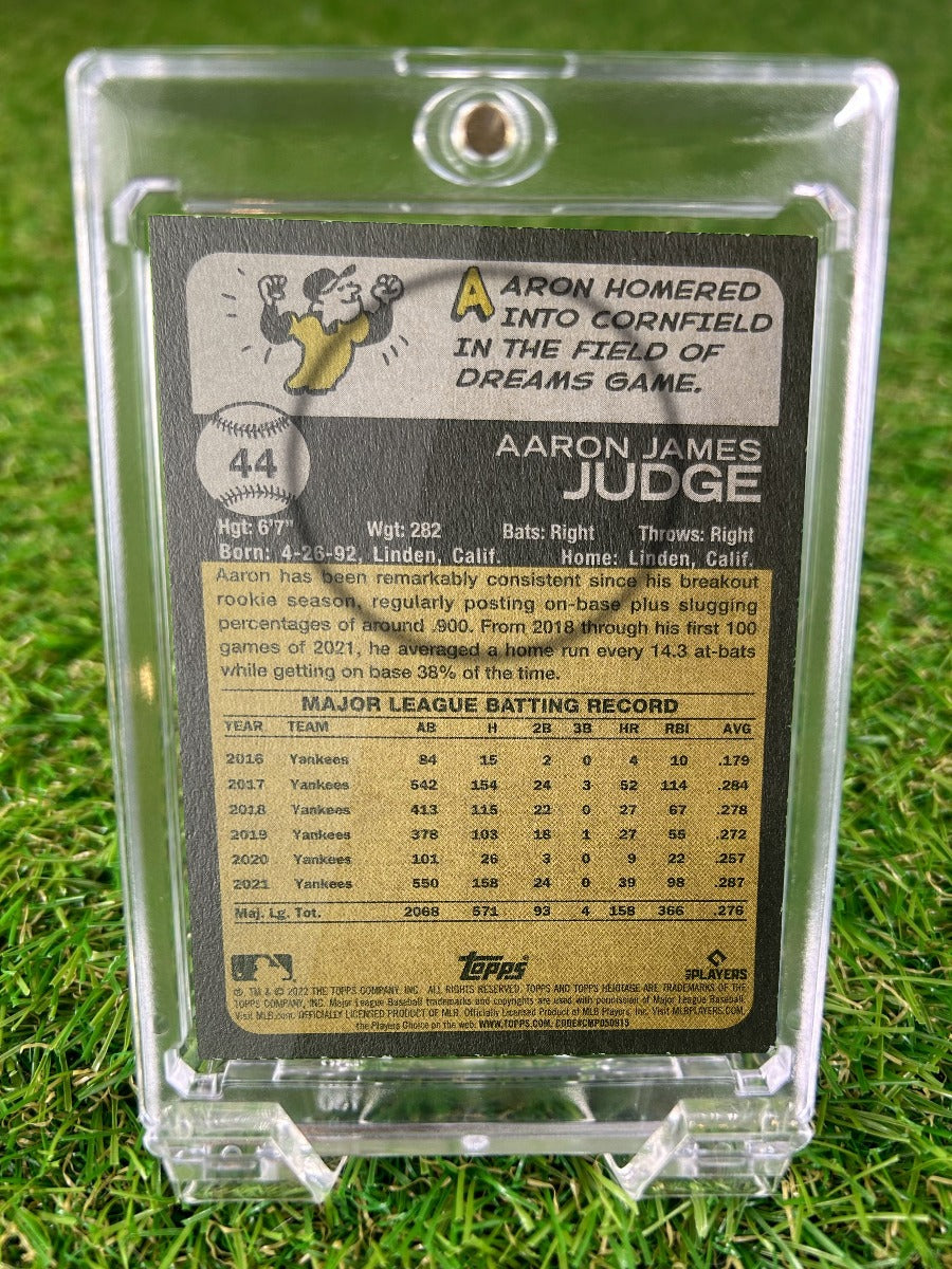 AARON JUDGE 2022 Topps Heritage