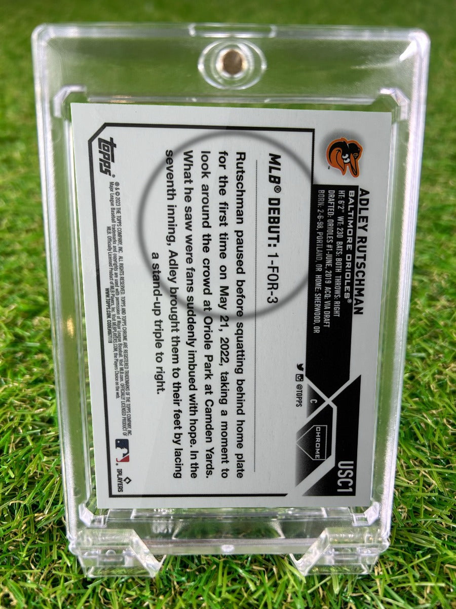 ADLEY RUTSCHMAN 2023 Topps Chrome