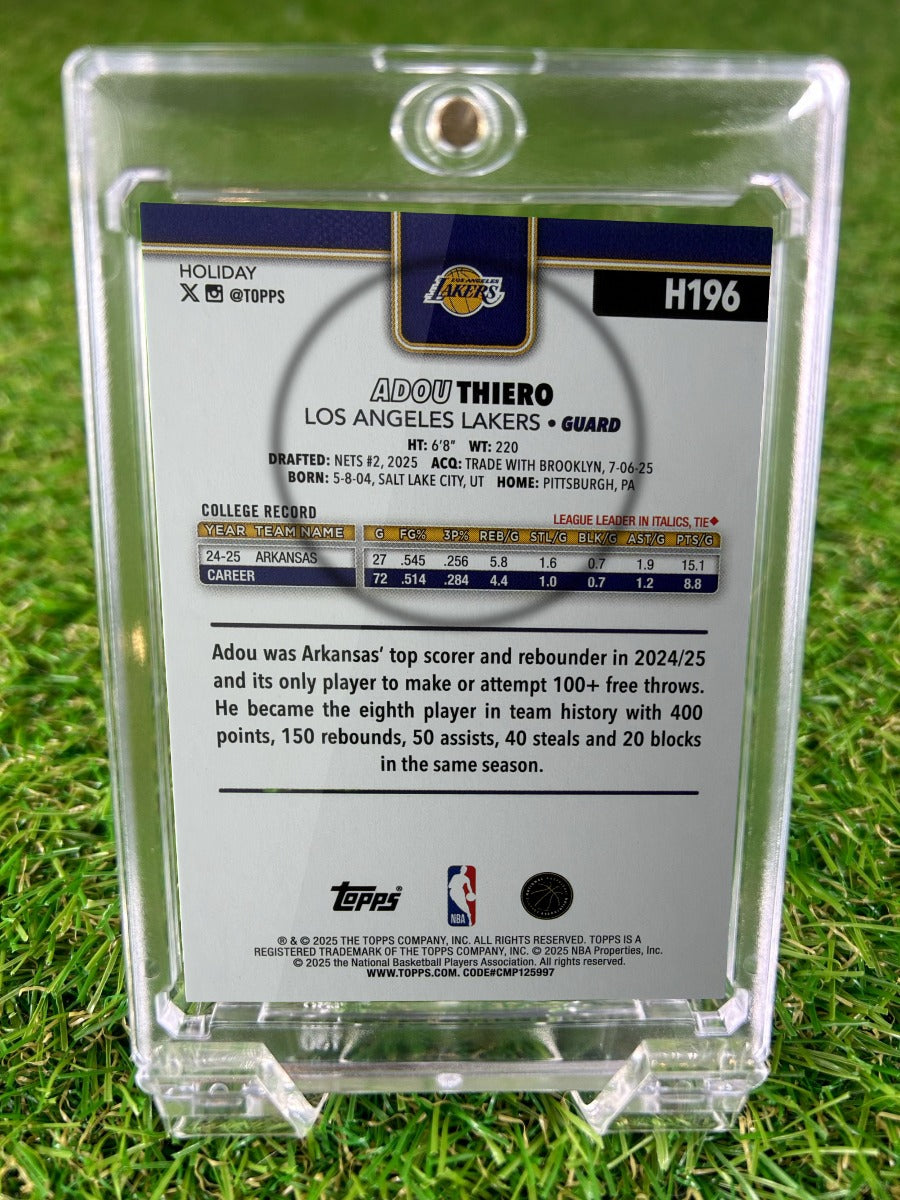 ADOU THIERO 2025 Topps Holiday