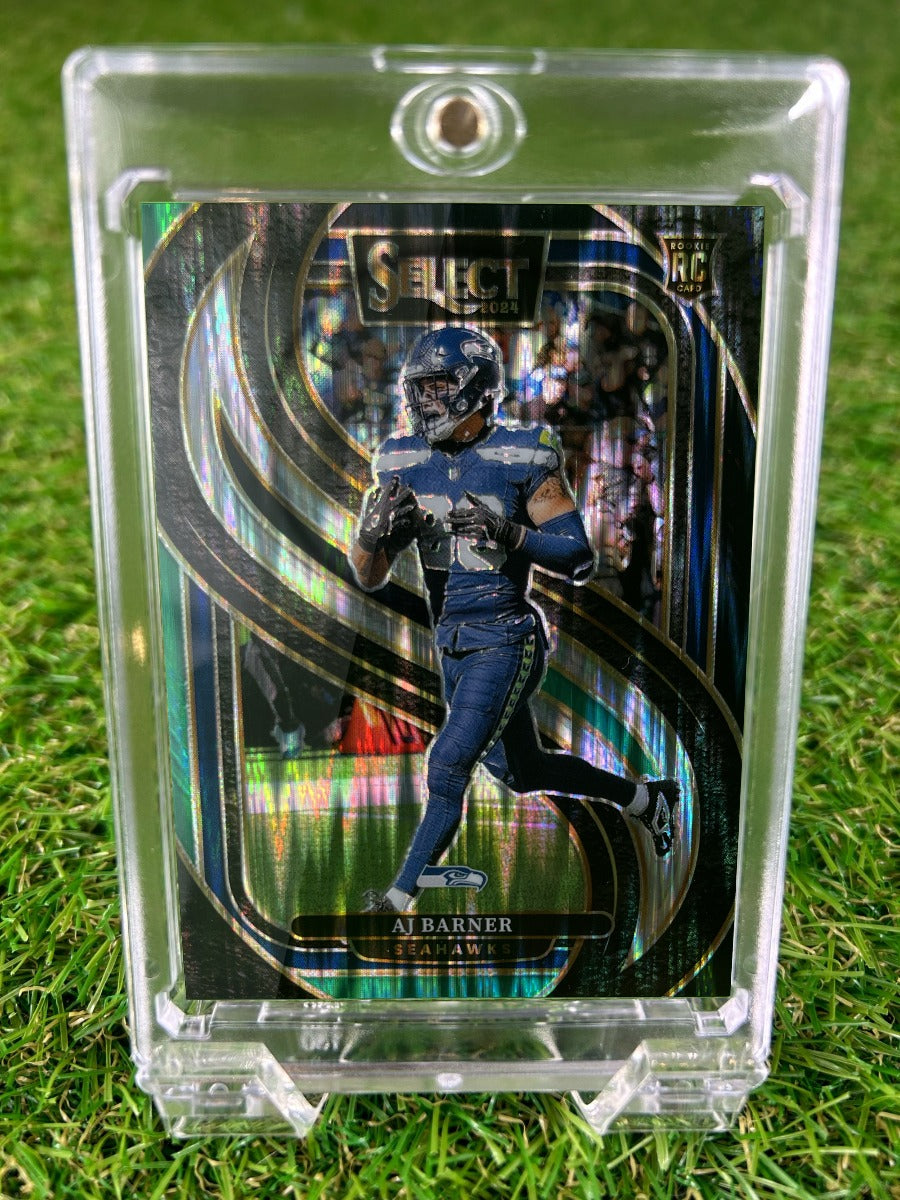 AJ BARNER 2024 Panini Select Football Prizm