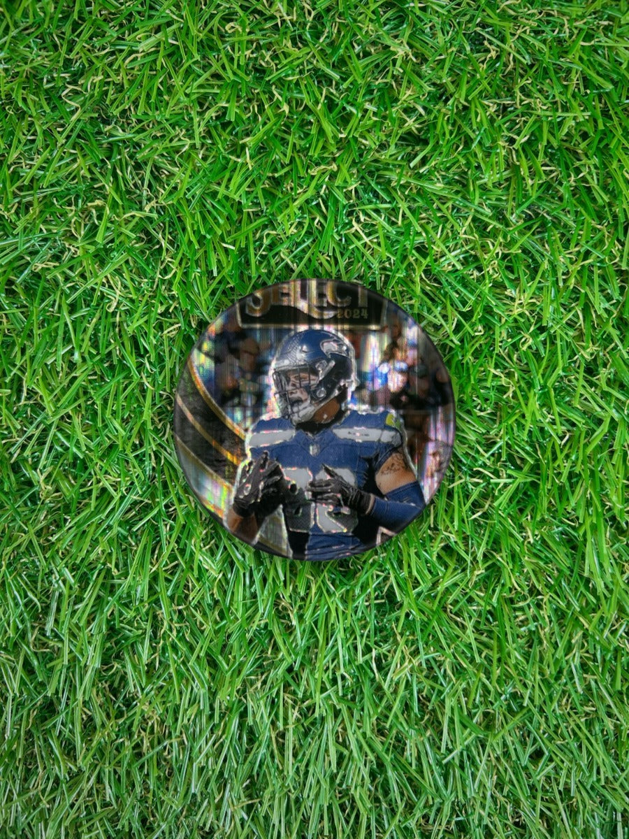 AJ BARNER 2024 Panini Select Football Prizm