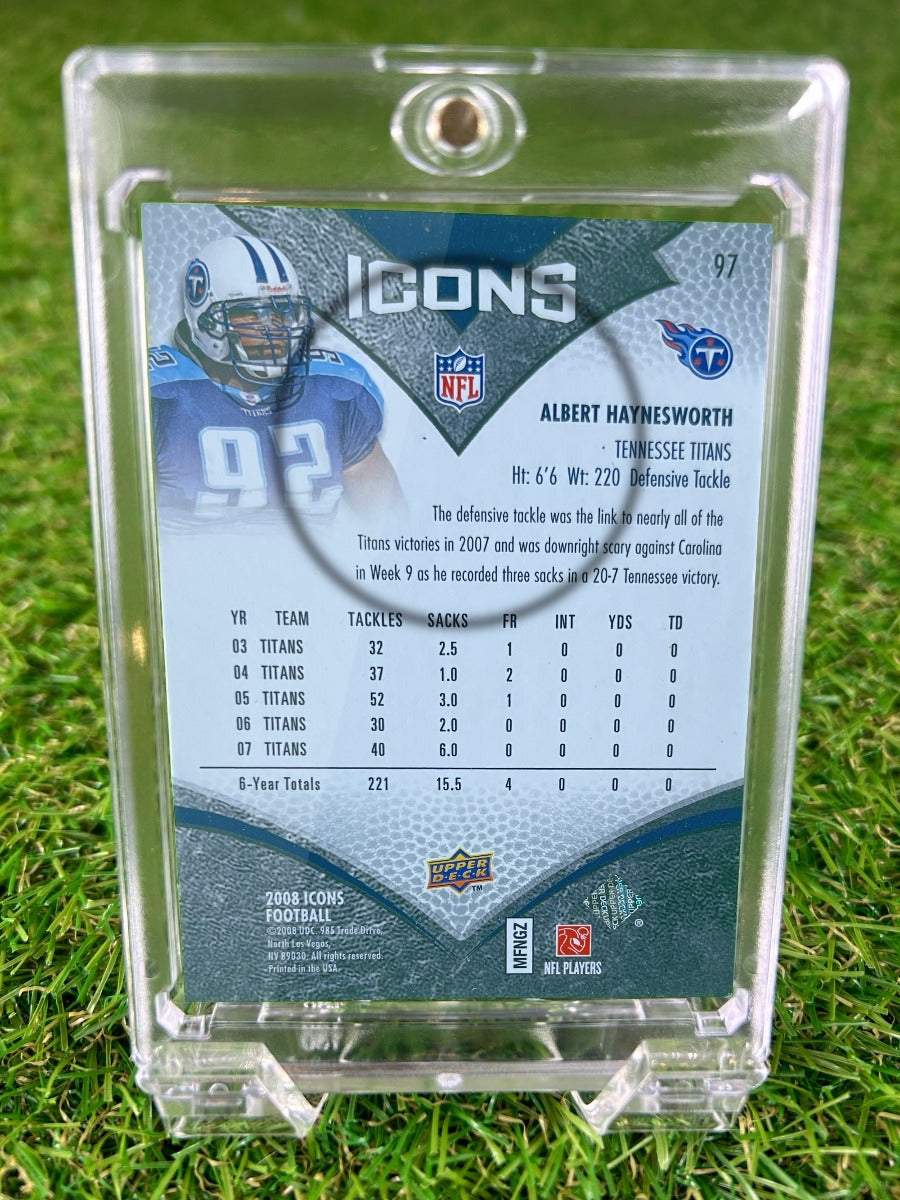 ALBERT HAYNESWORTH 2008 Upper Deck Icons