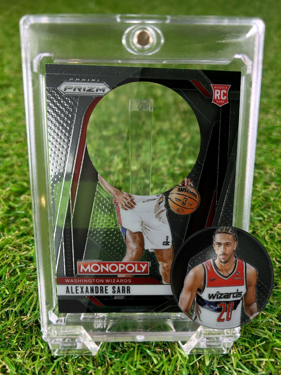 ALEXANDRE SARR 2024 Panini Prizm Monopoly Basketball