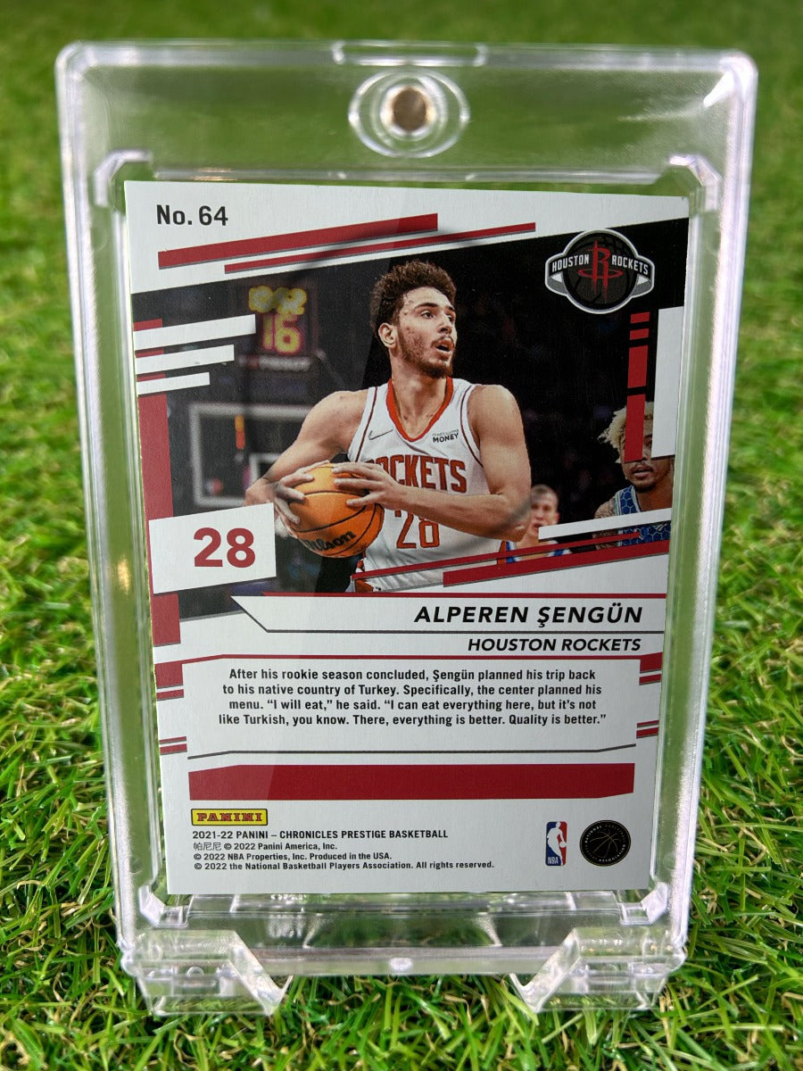 ALPEREN ŞENGÜN 2021 Panini Chronicles Prestige Basketball