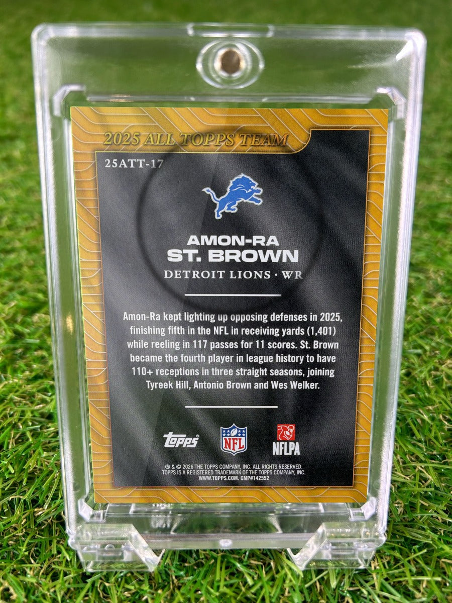 AMON-RA ST. BROWN 2025 All Topps Team
