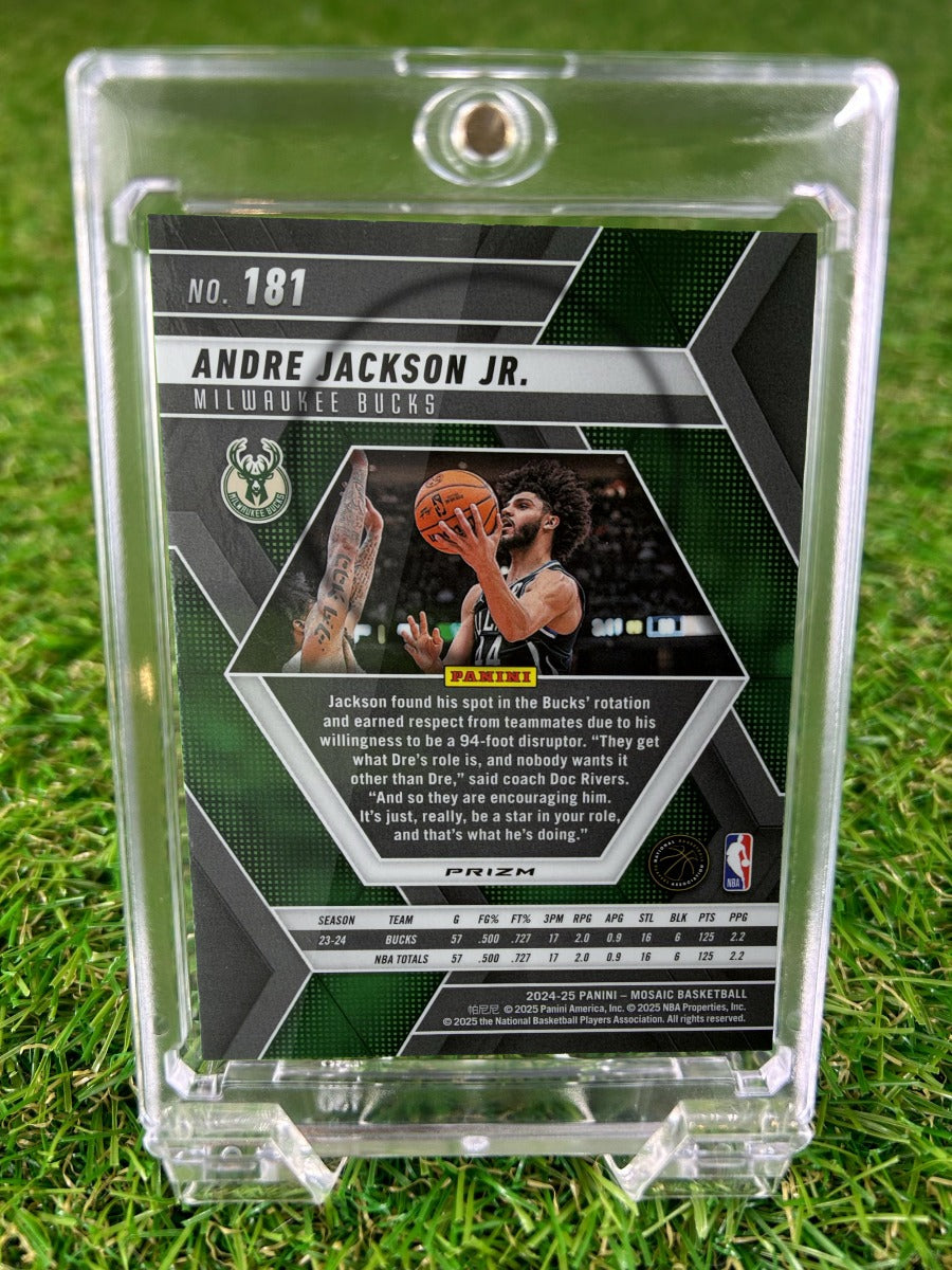 ANDRE JACKSON JR. 2024 Panini Mosaic Basketball Prizm