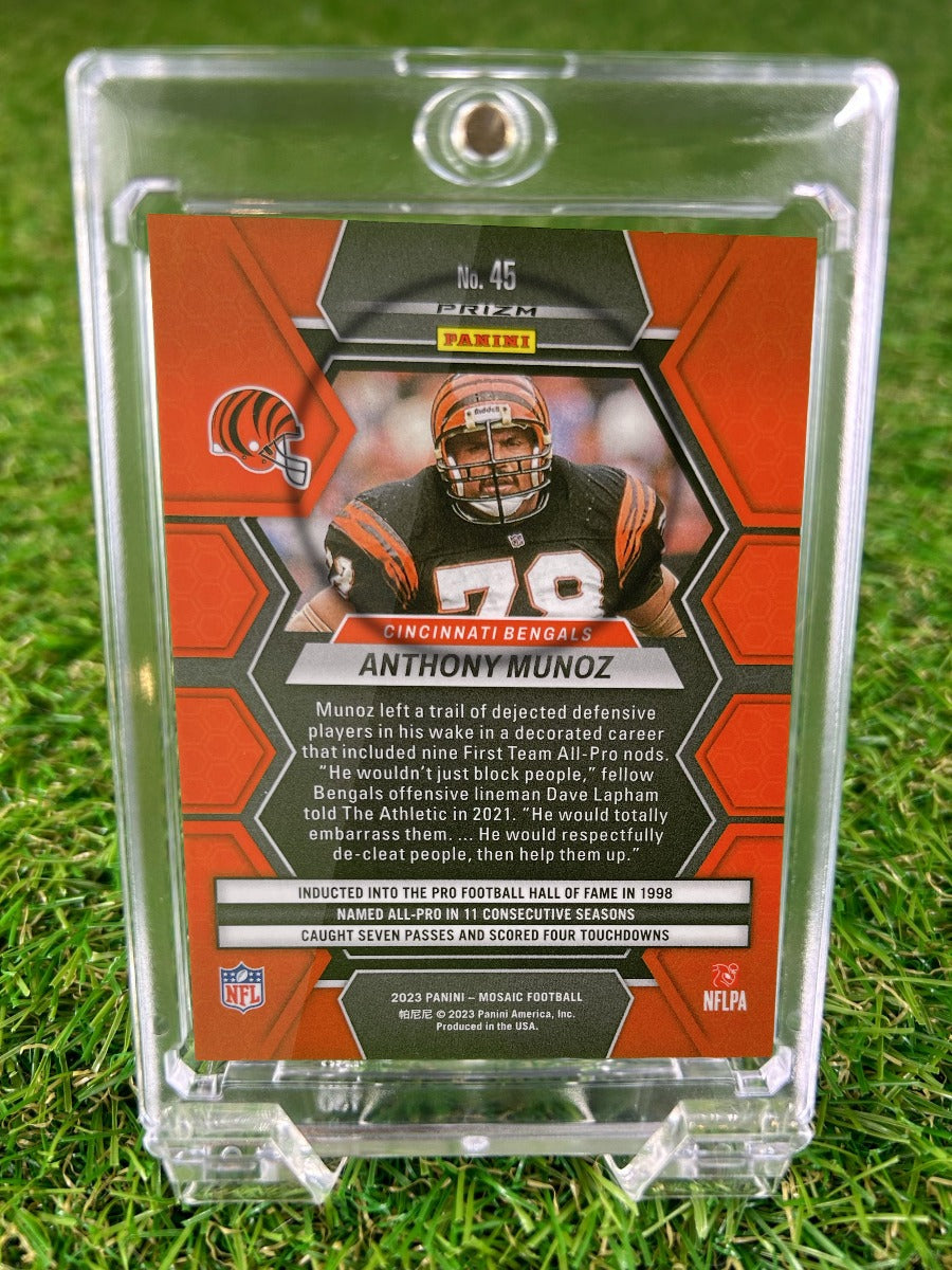 ANTHONY MUNOZ 2023 Panini Mosaic Football