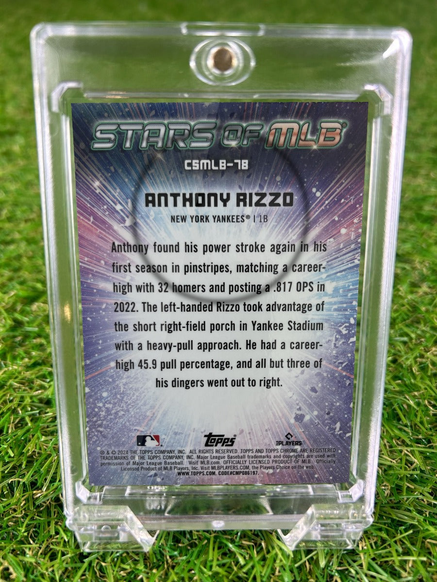 ANTHONY RIZZO 2024 Topps Chrome Stars of MLB