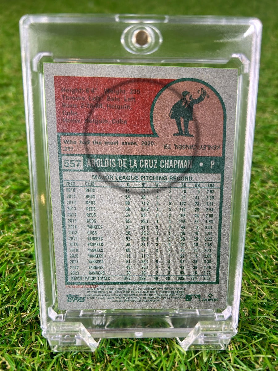 AROLDIS DE LA CRUZ CHAPMAN 2024 Topps Heritage