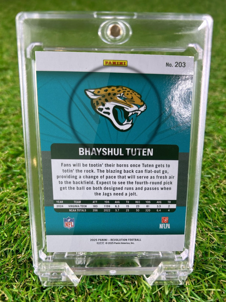 BHAYSHUL TUTEN 2025 Panini Revolution Football