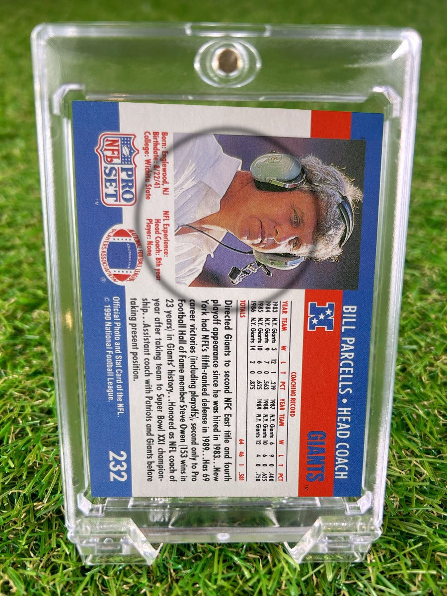 BILL PARCELLS 1990 Pro Set