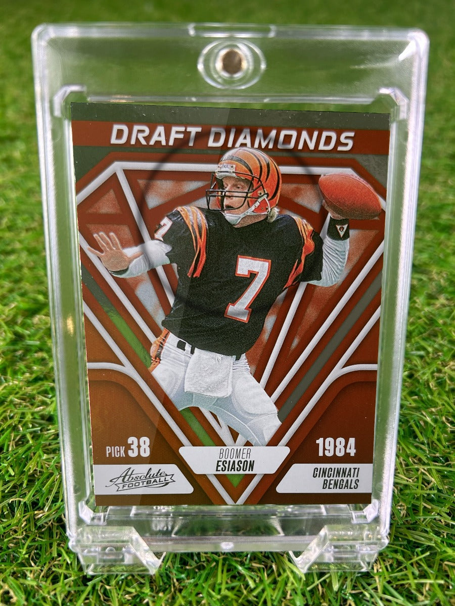 BOOMER ESIASON 2023 Panini Absolute Football Draft Diamonds