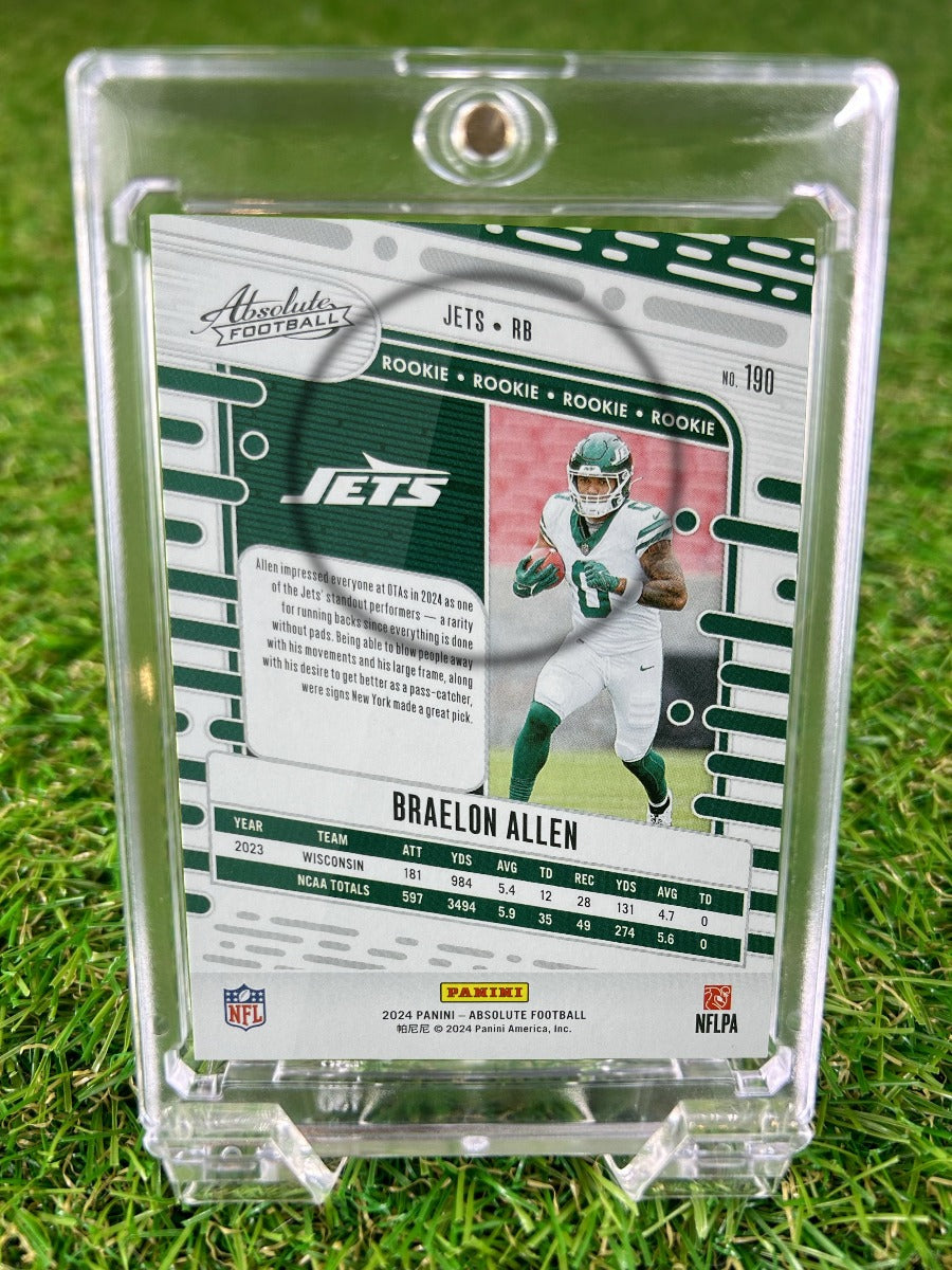 BRAELON ALLEN 2024 Panini Absolute Football