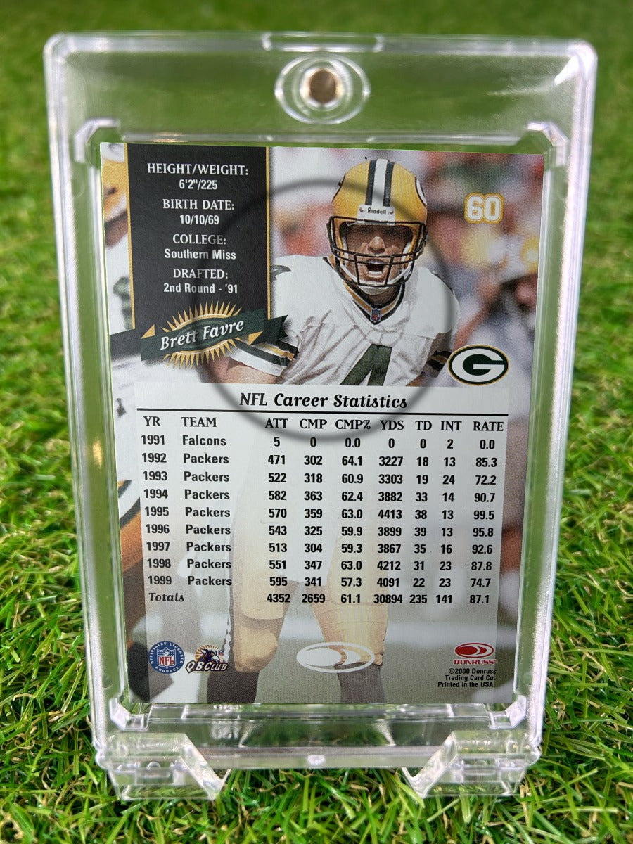 BRETT FAVRE 2000 Donruss