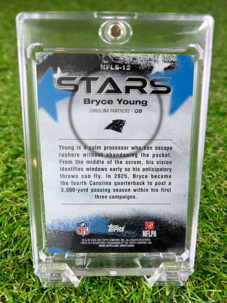 BRYCE YOUNG 2025 Topps NFL Stars (holo)