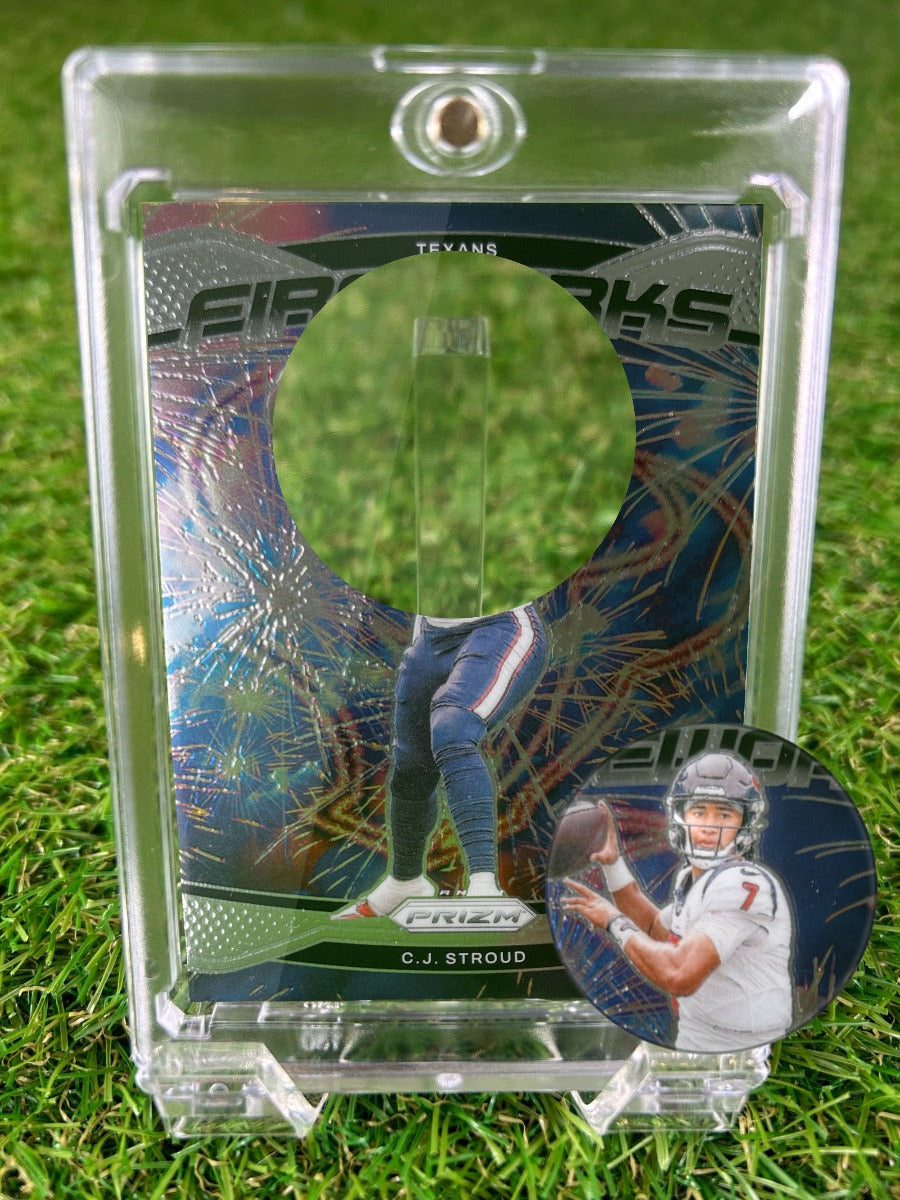 C.J. STROUD 2024 Panini Prizm Fireworks