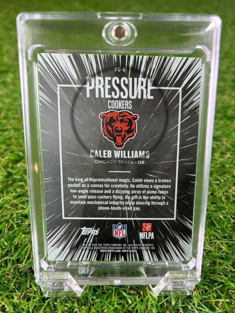 CALEB WILLIAMS 2026 Topps Pressure Cookers