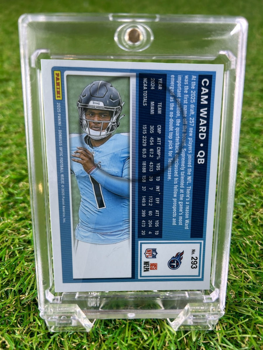 CAM WARD 2025 Donruss Optic Rated Rookie
