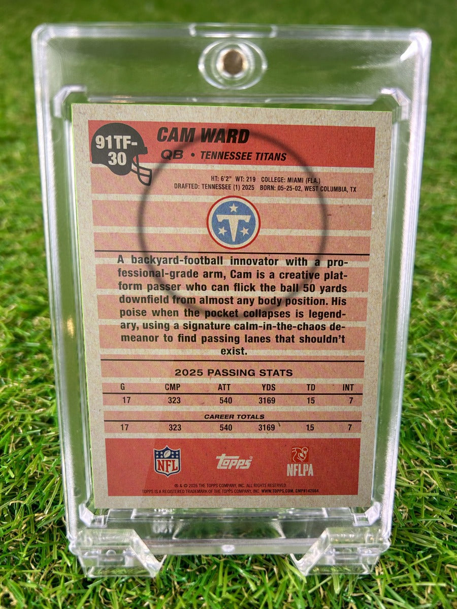 CAM WARD 2026 Topps 35th Anniversary