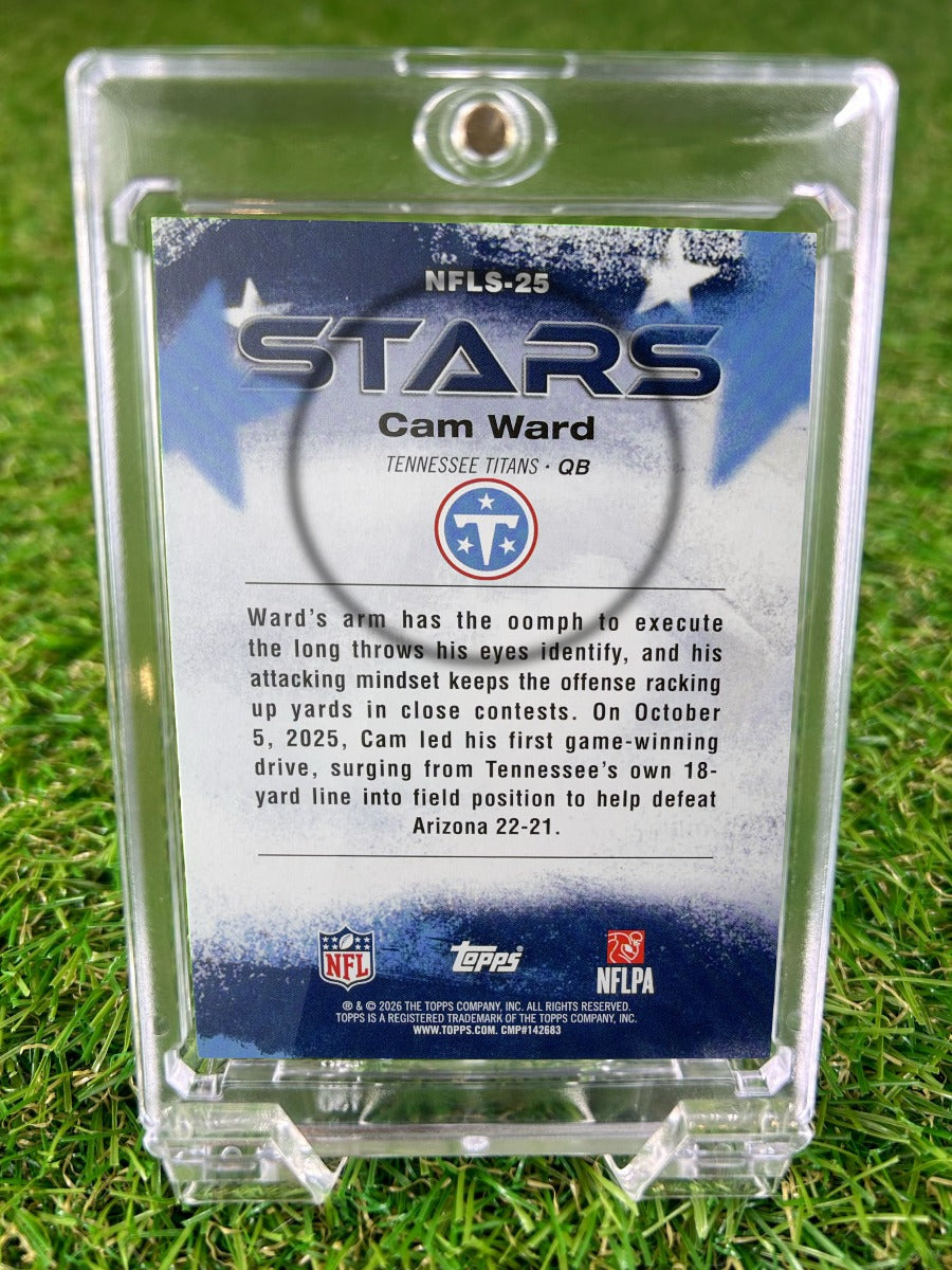 CAM WARD 2026 Topps NFL Stars