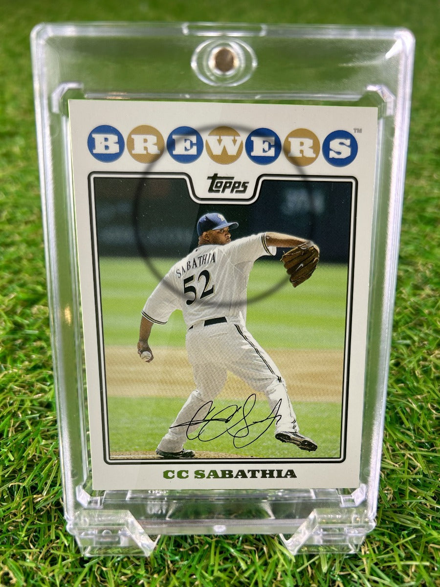 CC SABATHIA 2008 Topps