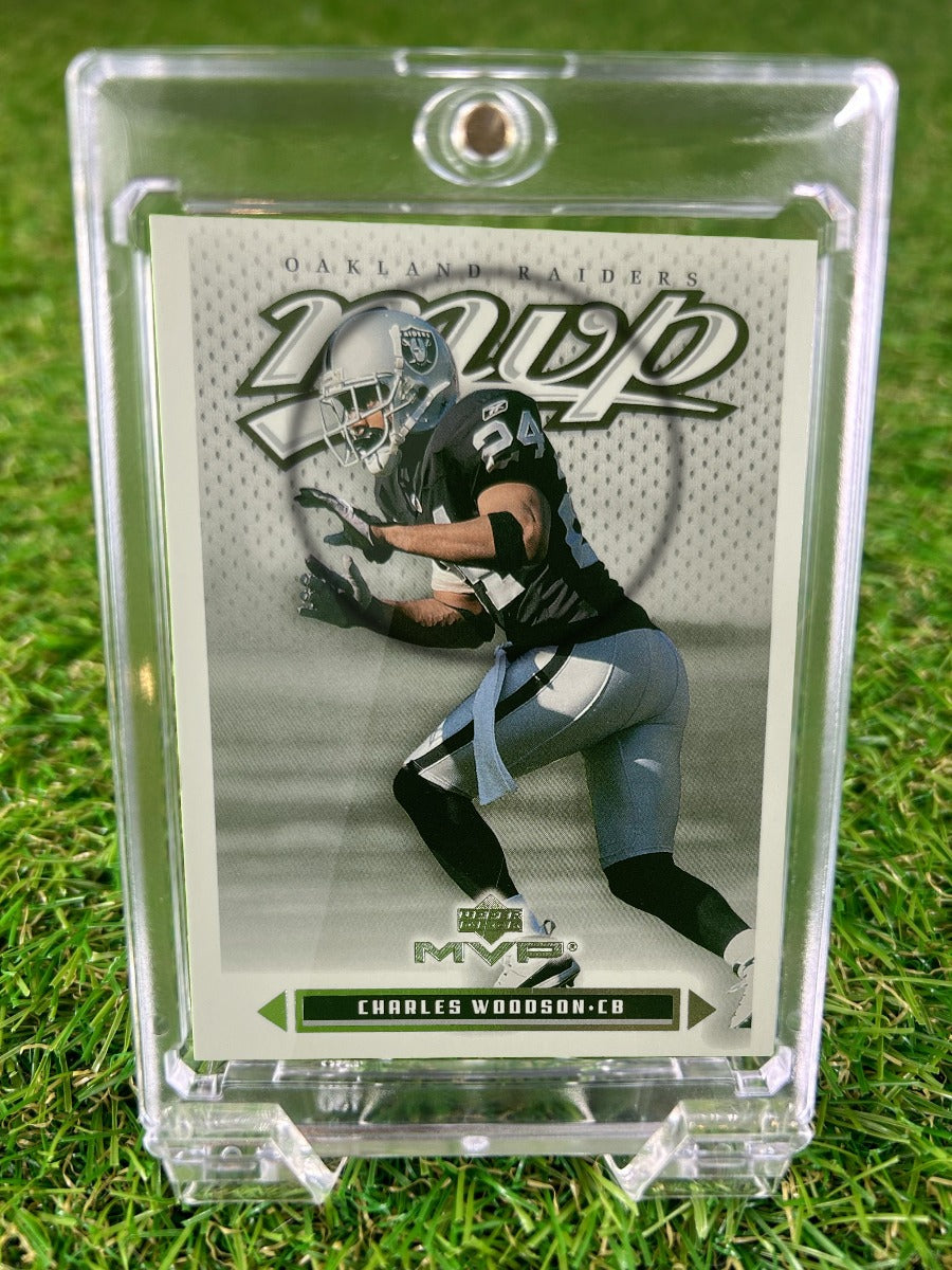 CHARLES WOODSON 2003 Upper Deck MVP