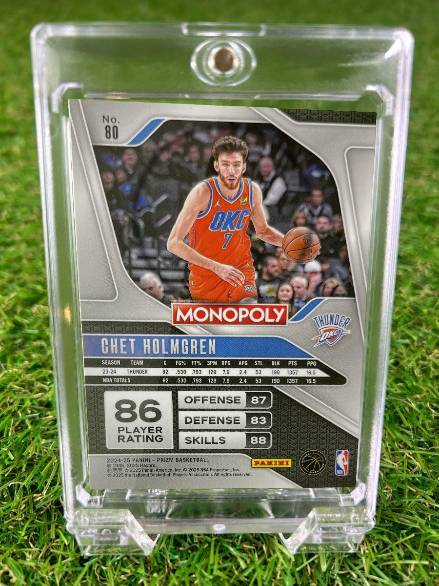CHET HOLMGREN 2024 Panini Prizm Monopoly